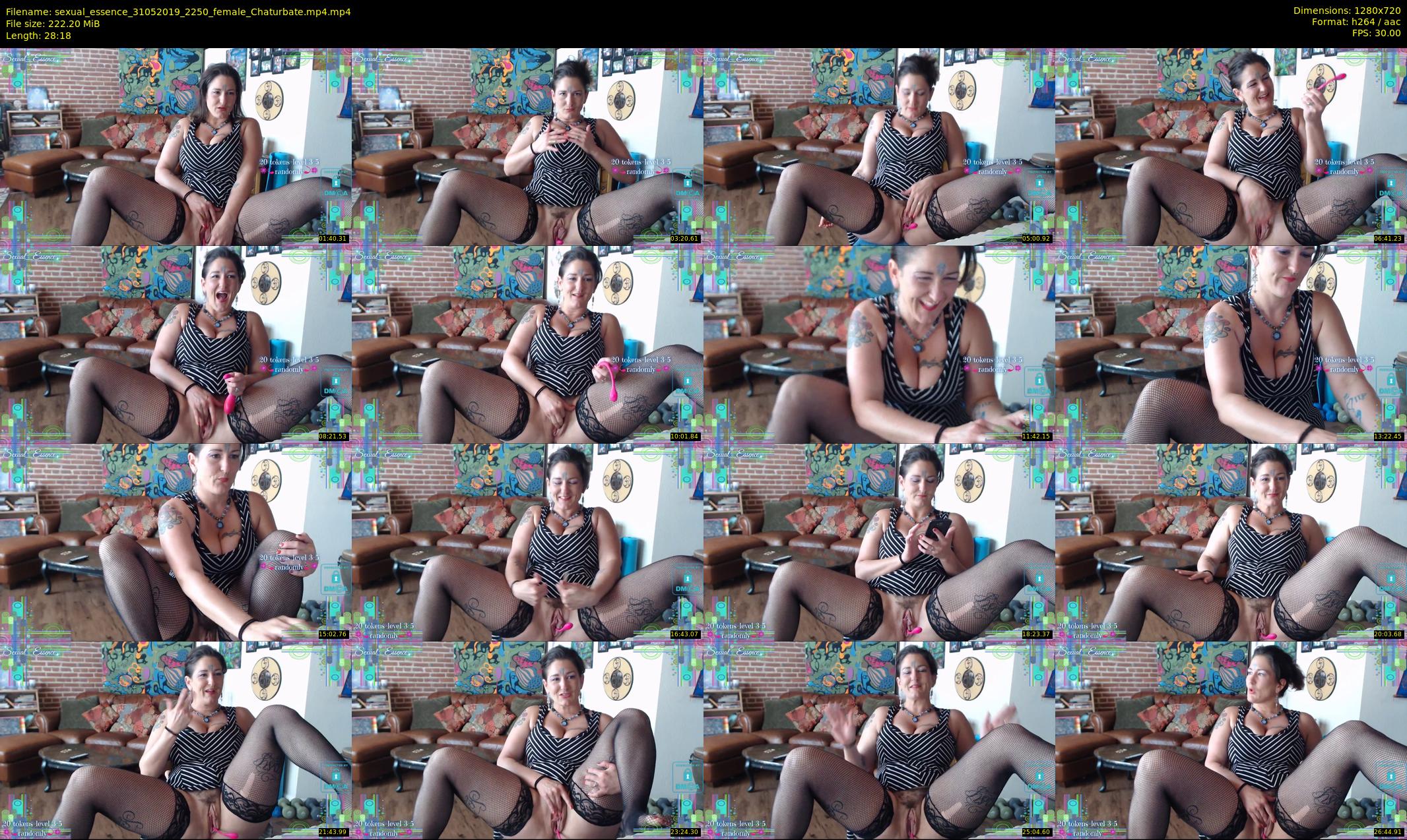 sexual_essence — 29 minute Chaturbate female cam show recording, 720p, May 31, 2019