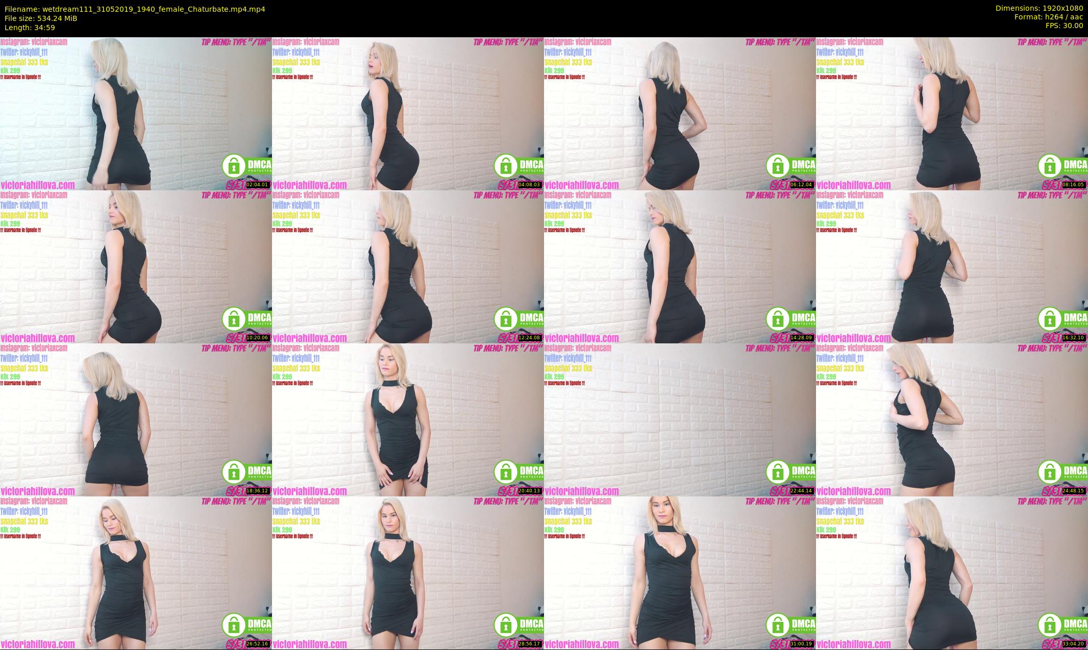 wetdream111 — 35 minute Chaturbate couple cam show recording, 1080p, May 31, 2019