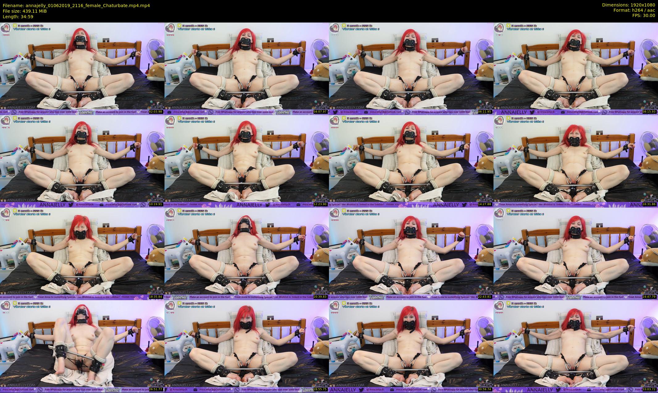 annajelly — 35 minute Chaturbate couple cam show recording, 1080p, Jun 1, 2019