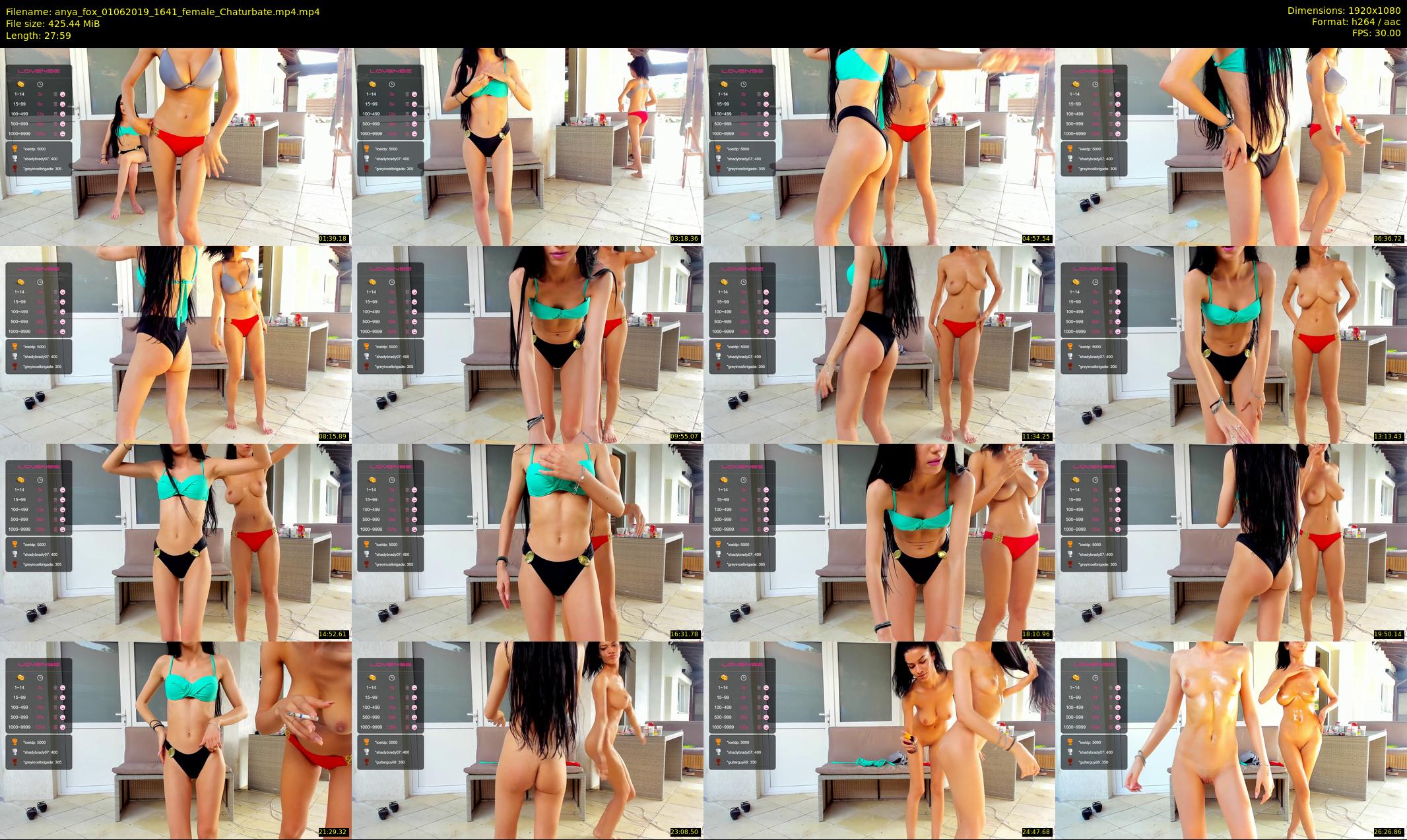 anya_fox — 28 minute Chaturbate female cam show recording, 1080p, Jun 1, 2019