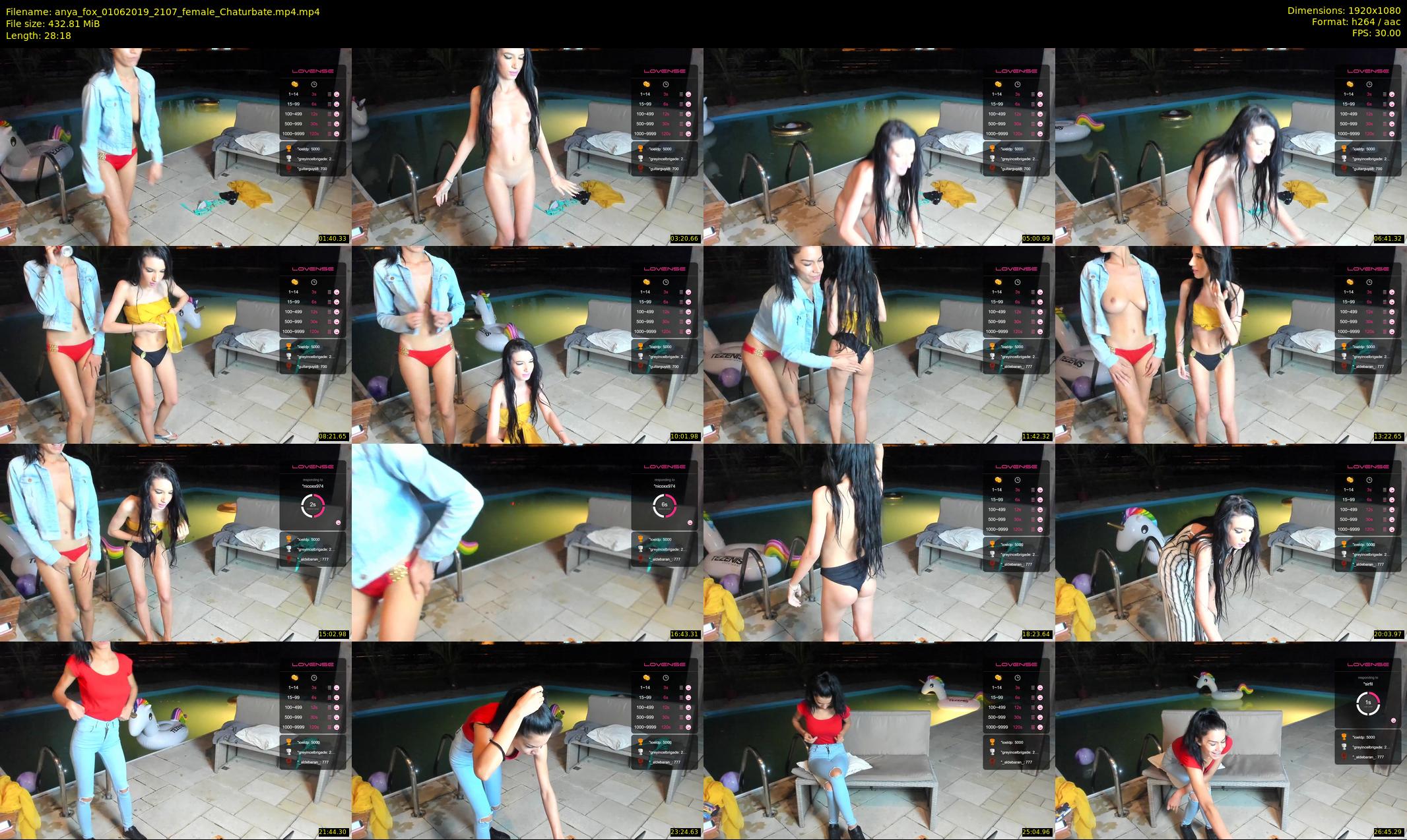 anya_fox — 29 minute Chaturbate female cam show recording, 1080p, Jun 1, 2019