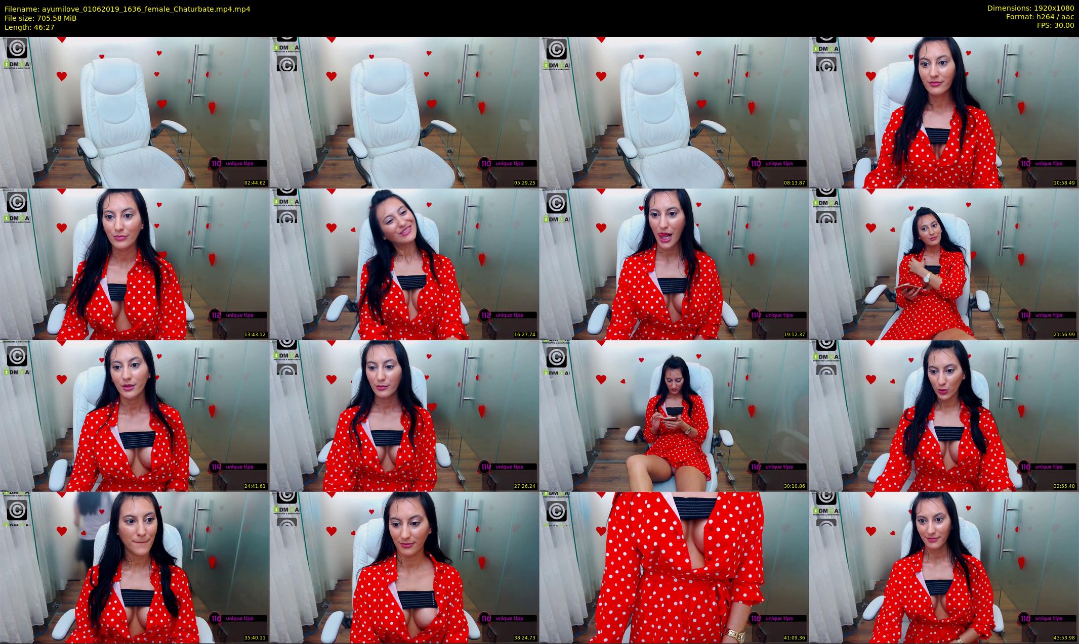 ayumilove — 47 minute Chaturbate female cam show recording, 1080p, Jun 1, 2019