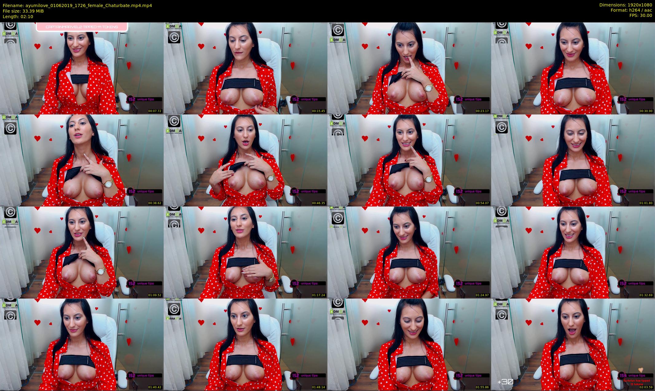 ayumilove — 3 minute Chaturbate female cam show recording, 1080p, Jun 1, 2019