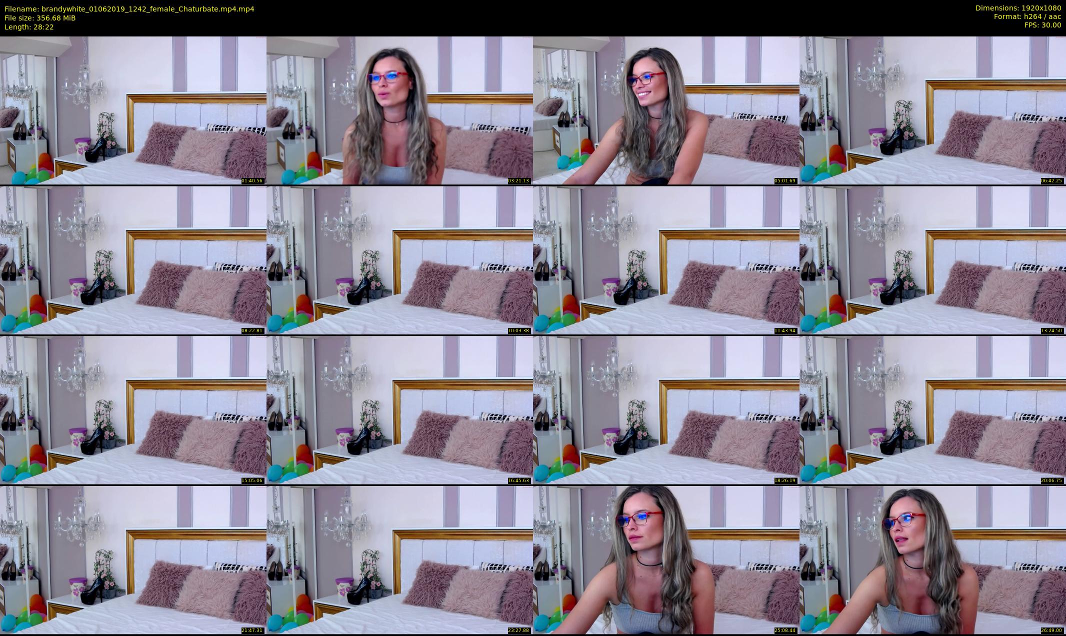 brandywhite — 29 minute Chaturbate female cam show recording, 1080p, Jun 1, 2019