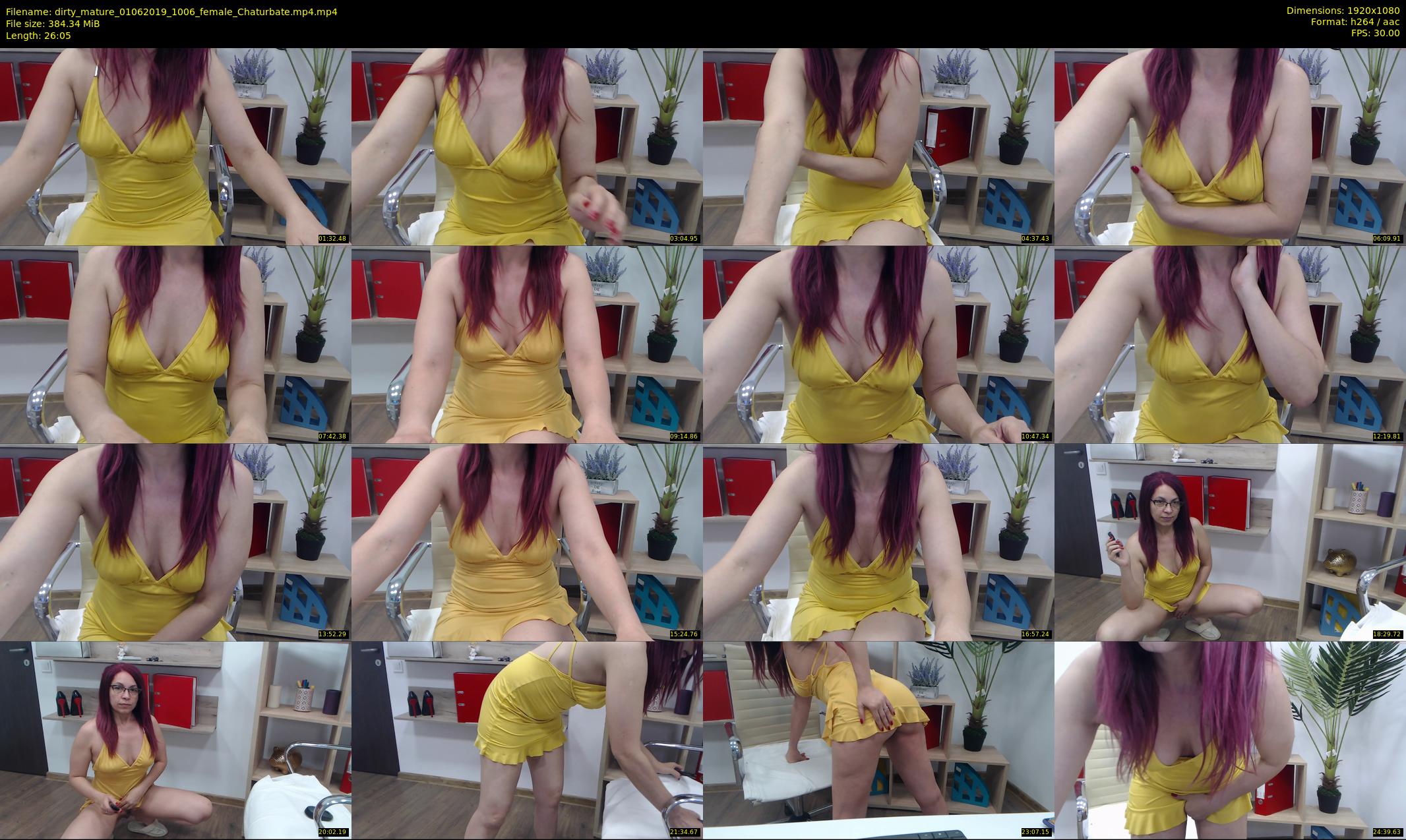 dirty_mature — 27 minute Chaturbate female cam show recording, 1080p, Jun 1, 2019