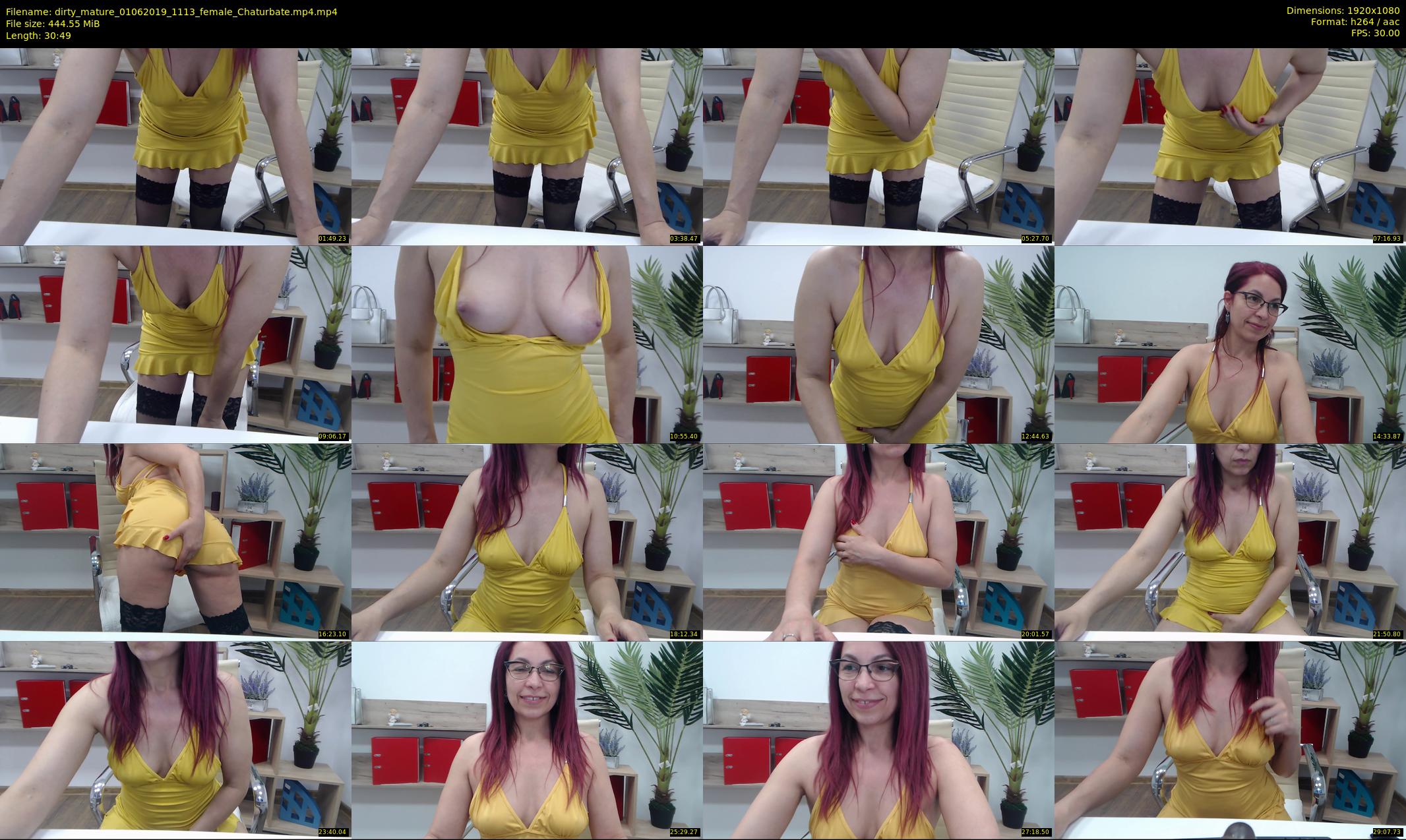 dirty_mature — 31 minute Chaturbate female cam show recording, 1080p, Jun 1, 2019