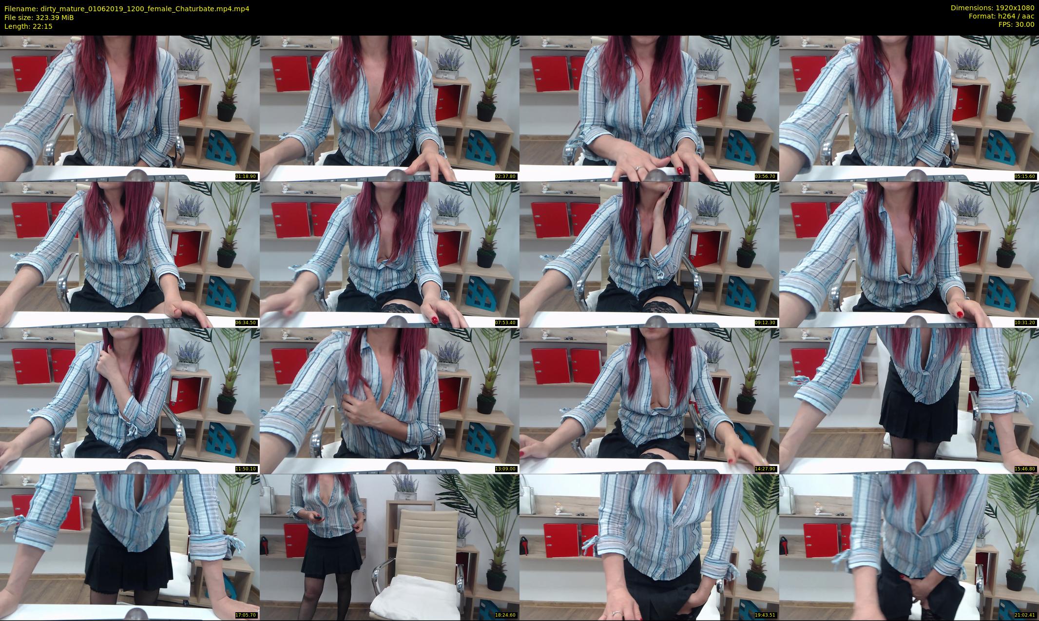 dirty_mature — 23 minute Chaturbate female cam show recording, 1080p, Jun 1, 2019