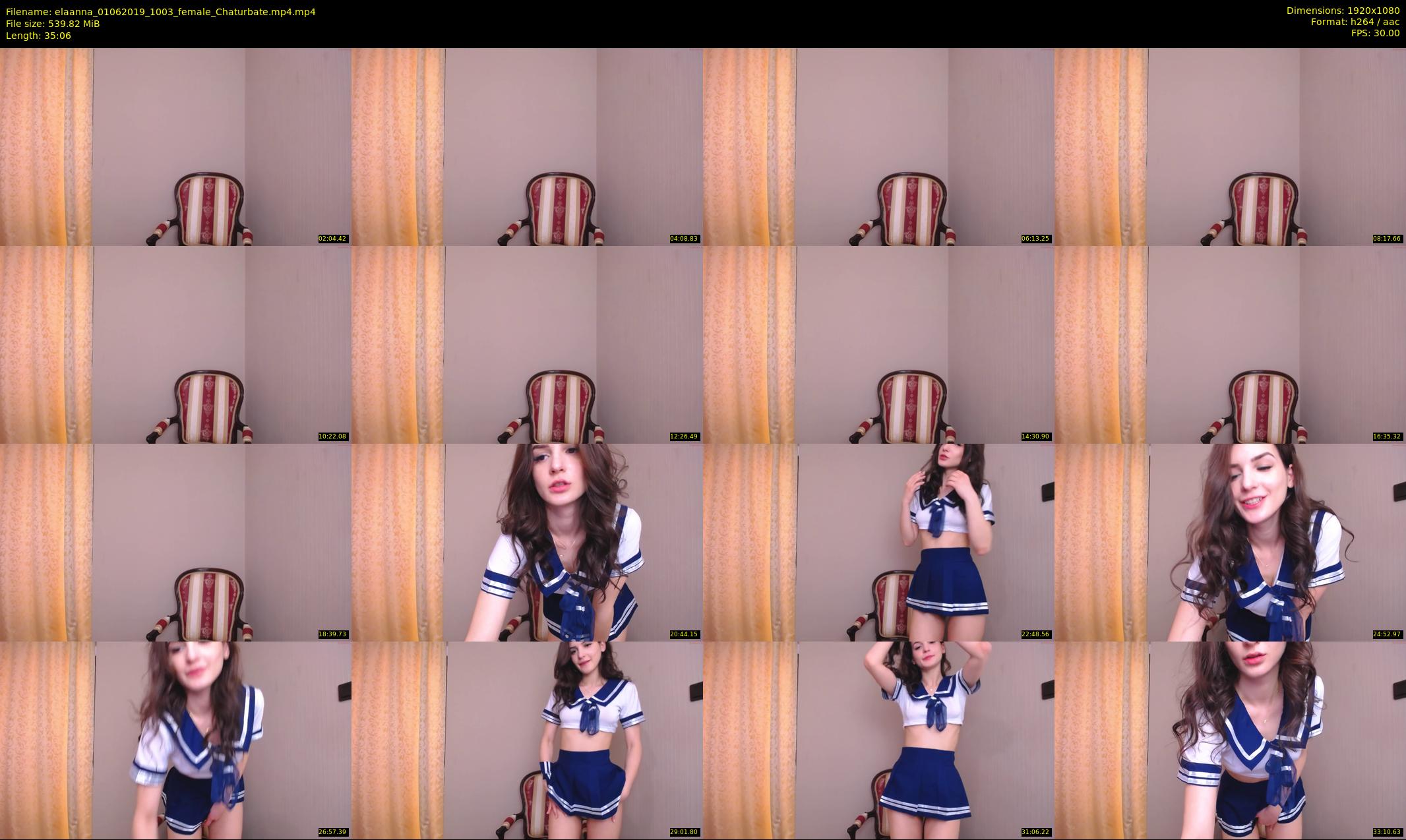 elaanna — 36 minute Chaturbate female cam show recording, 1080p, Jun 1, 2019
