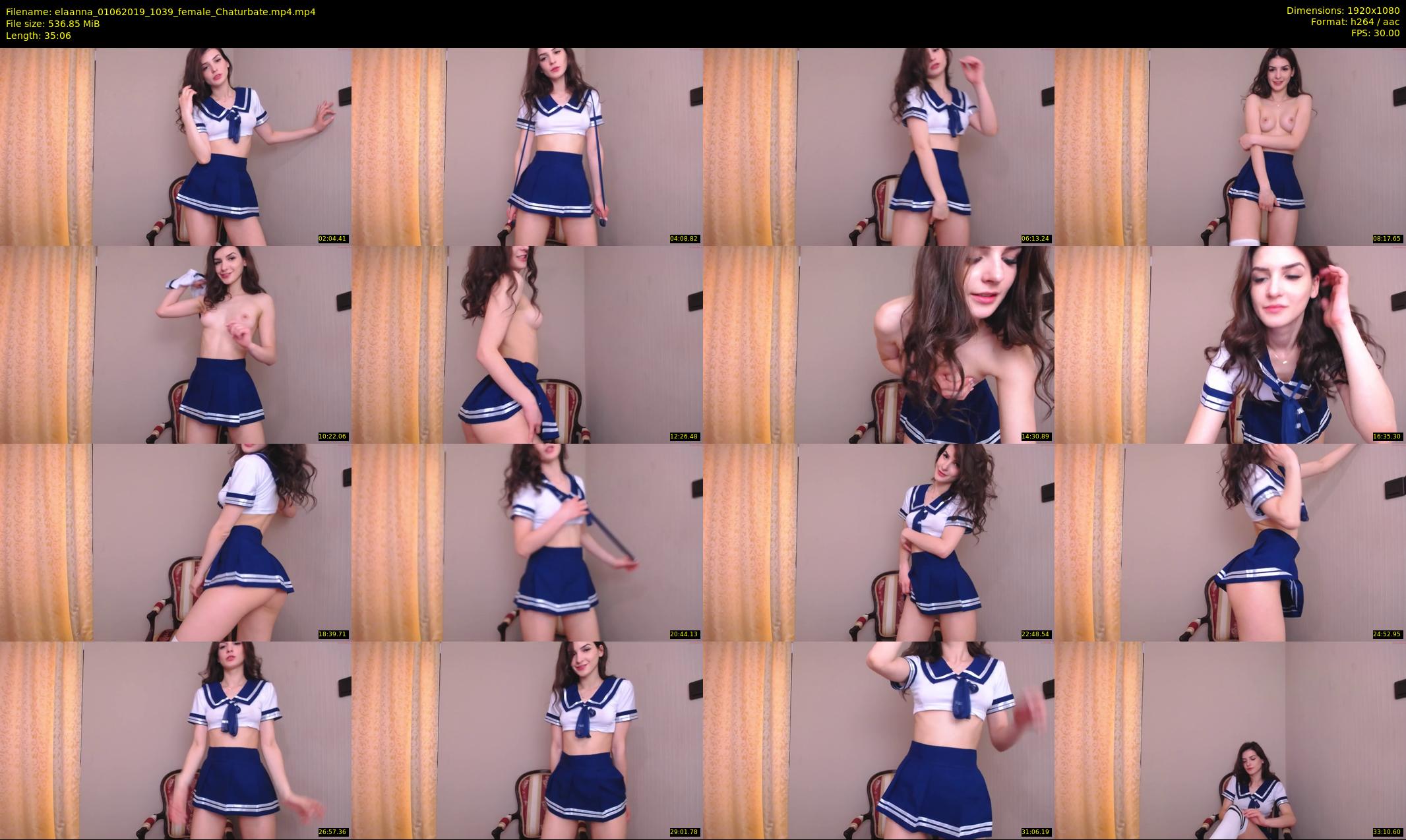 elaanna — 36 minute Chaturbate female cam show recording, 1080p, Jun 1, 2019