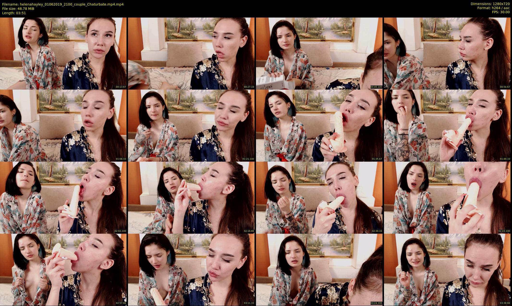 helenahayley — 4 minute Chaturbate female cam show recording, 720p, Jun 1, 2019