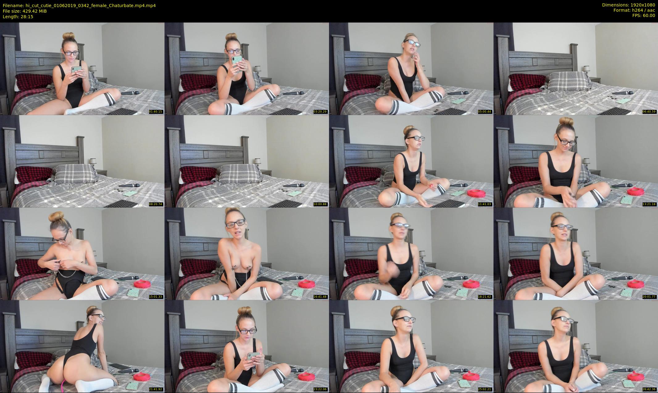 hi_cut_cutie — 29 minute Chaturbate female cam show recording, 1080p, Jun 1, 2019