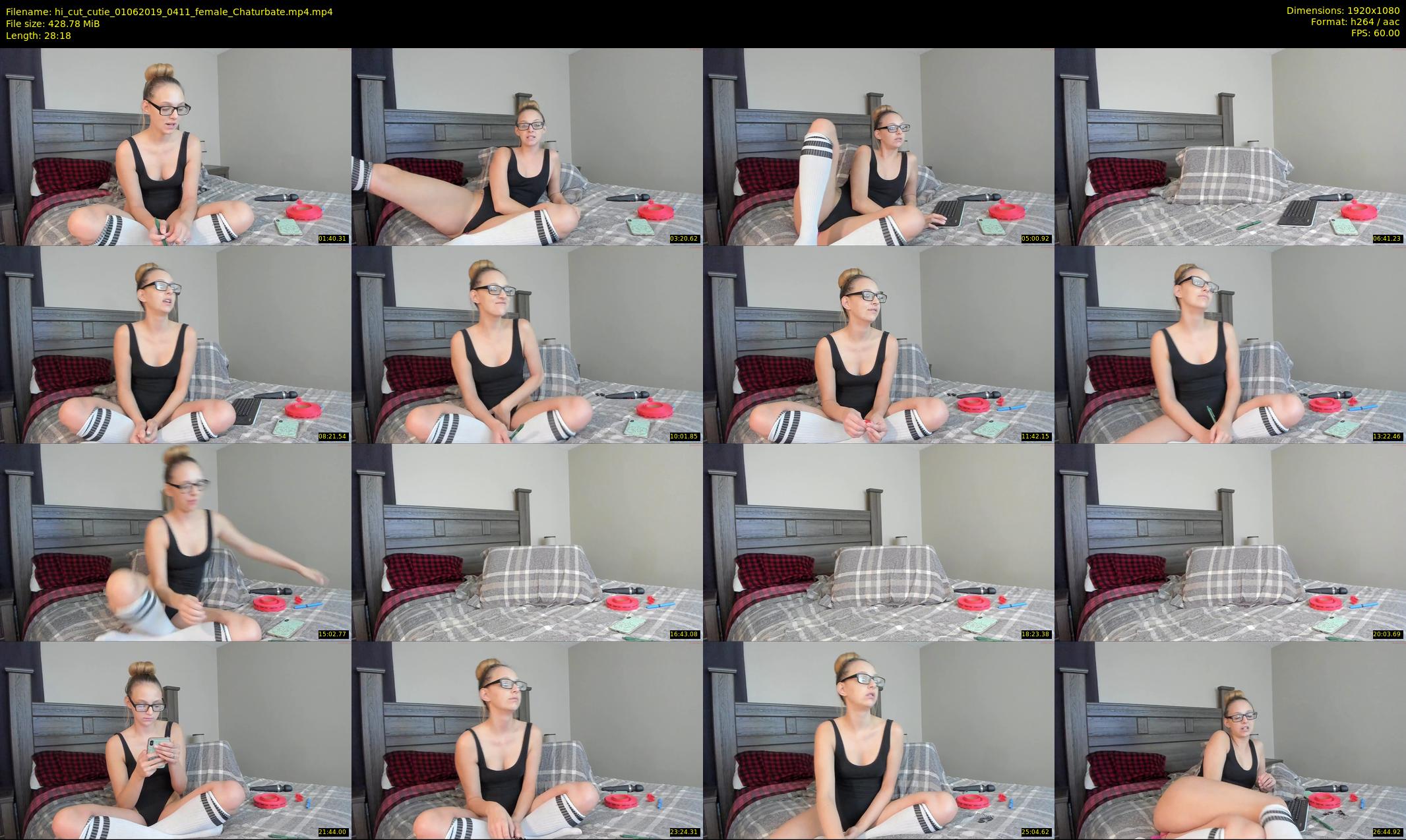 hi_cut_cutie — 29 minute Chaturbate female cam show recording, 1080p, Jun 1, 2019