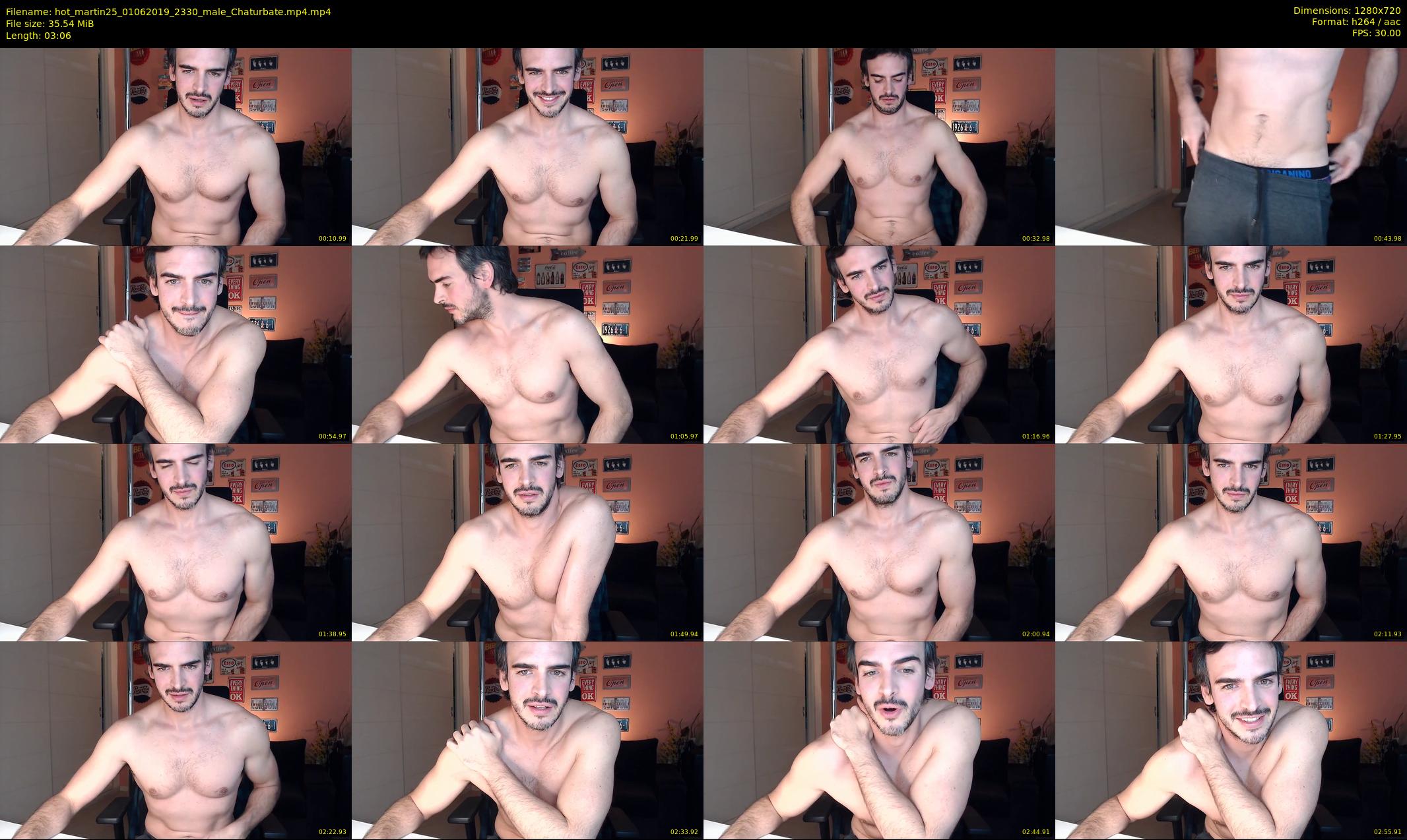 hot_martin25 — 4 minute Chaturbate male cam show recording, 720p, Jun 1, 2019