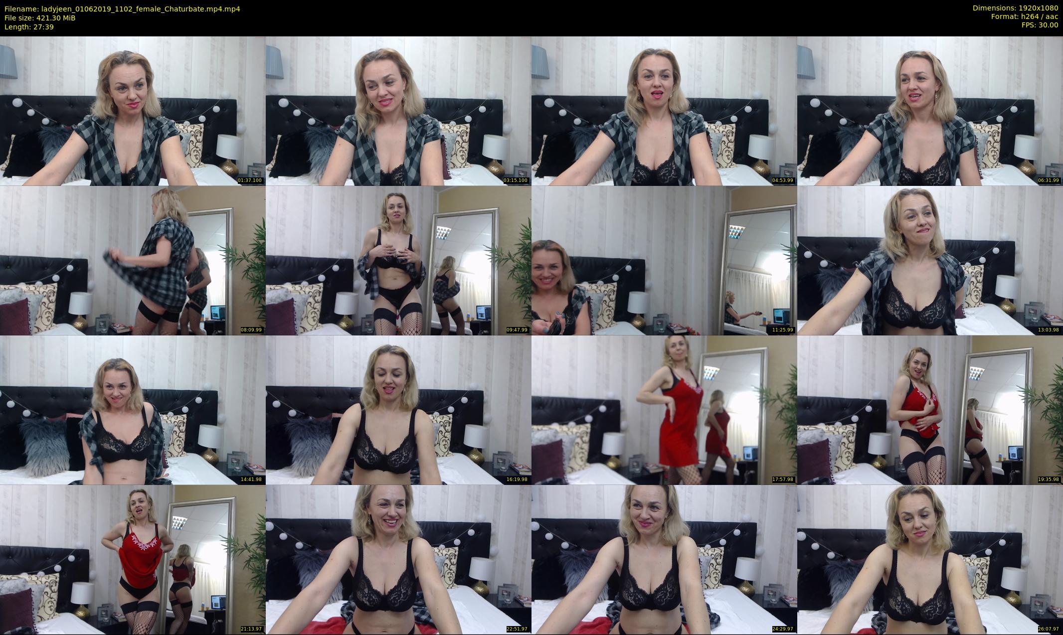 ladyjeen — 28 minute Chaturbate female cam show recording, 1080p, Jun 1, 2019