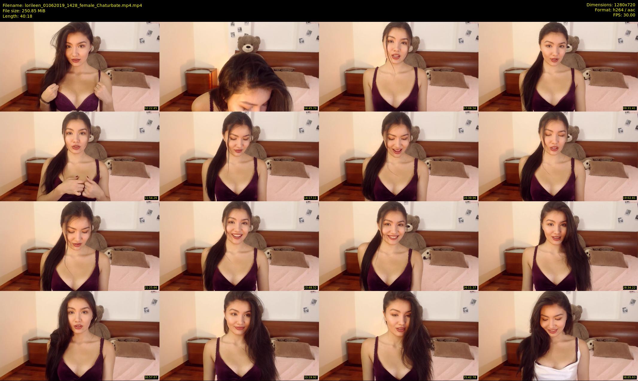 lorileen — 41 minute Chaturbate female cam show recording, 720p, Jun 1, 2019