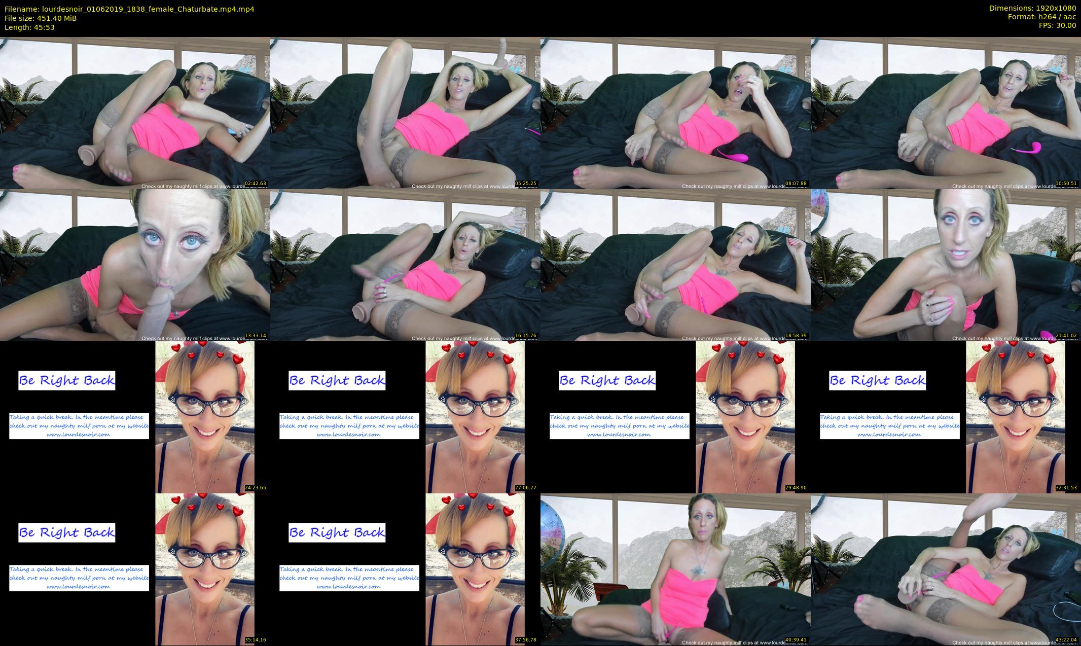 lourdesnoir — 46 minute Chaturbate female cam show recording, 1080p, Jun 1, 2019