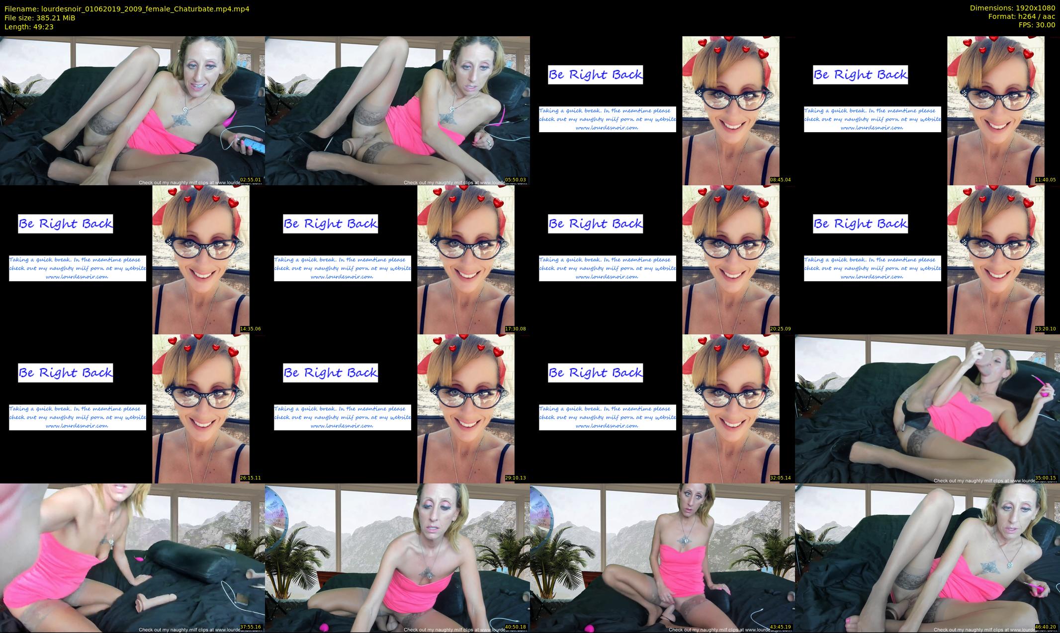 lourdesnoir — 50 minute Chaturbate female cam show recording, 1080p, Jun 1, 2019