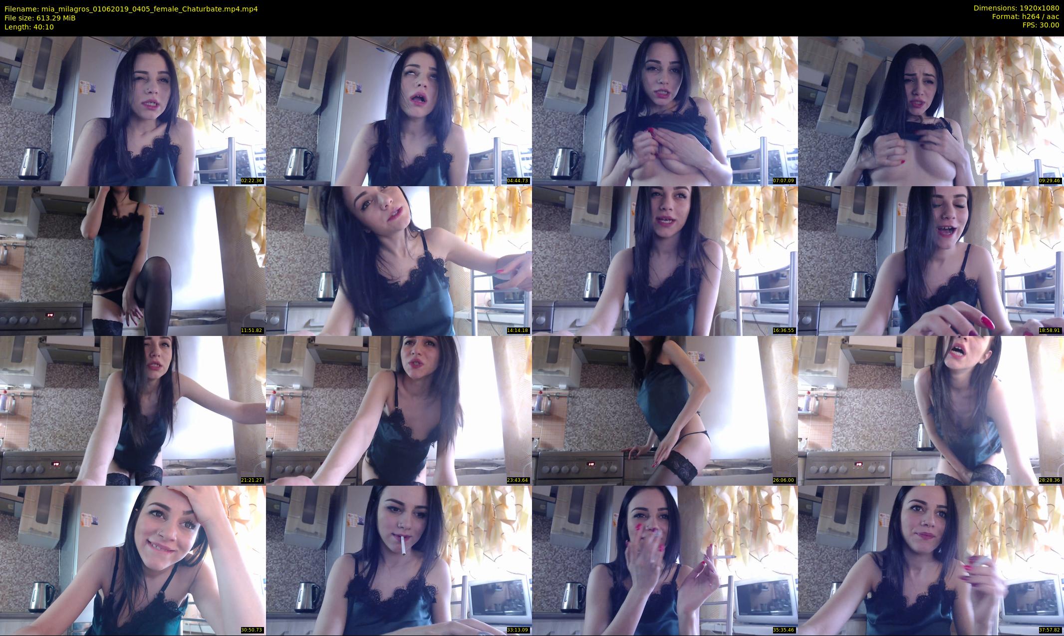 mia_milagros — 41 minute Chaturbate female cam show recording, 1080p, Jun 1, 2019