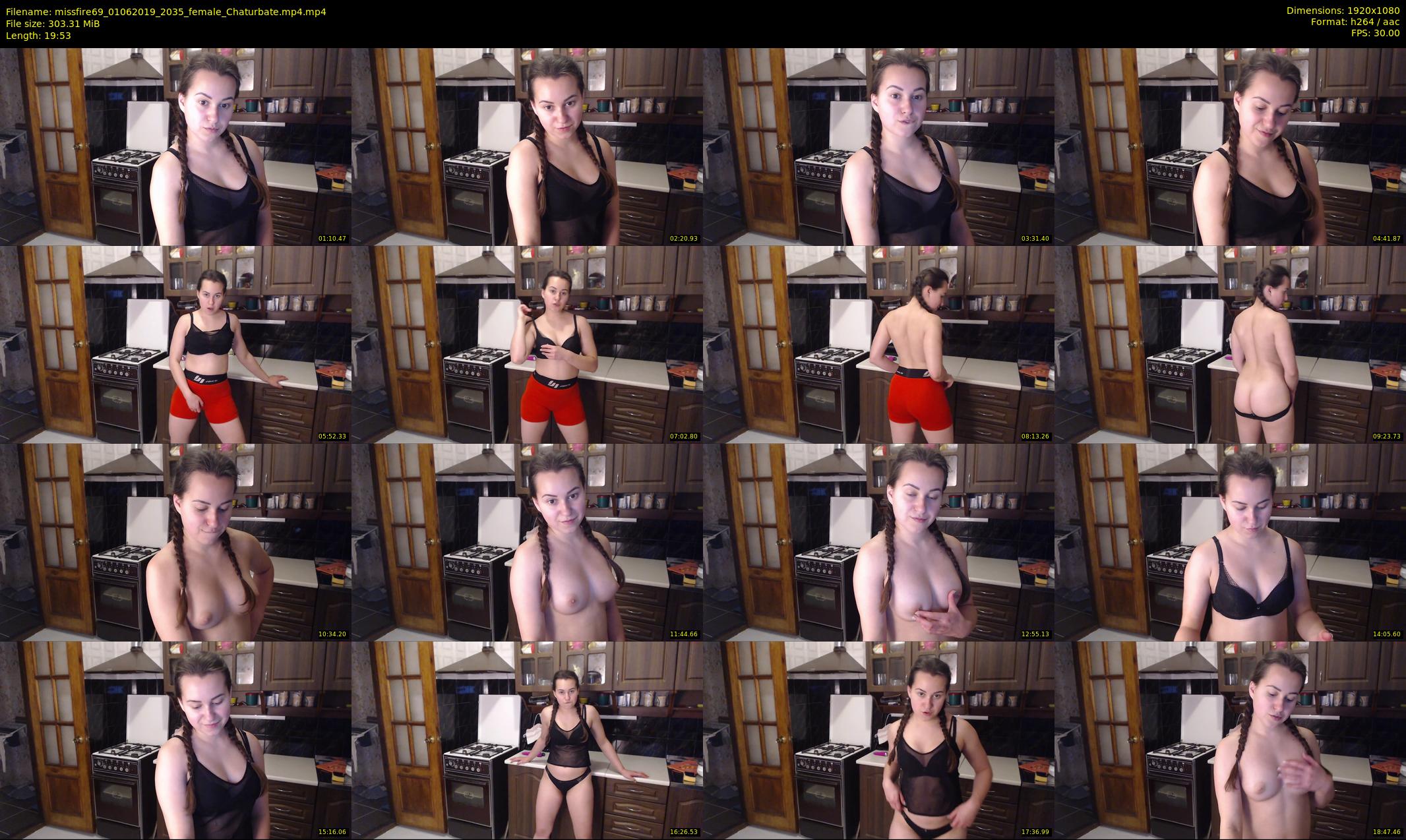 missfire69 — 20 minute Chaturbate female cam show recording, 1080p, Jun 1, 2019