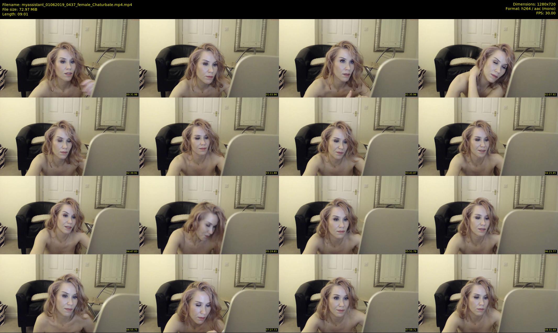 myassistant — 10 minute Chaturbate female cam show recording, 720p, Jun 1, 2019