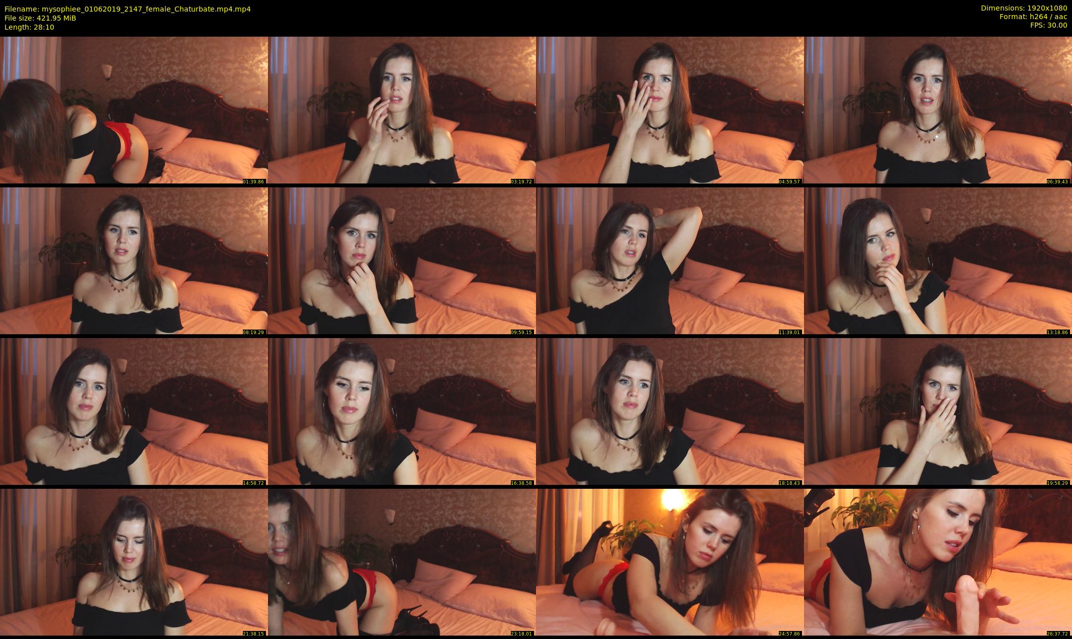 mysophiee — 29 minute Chaturbate female cam show recording, 1080p, Jun 1, 2019