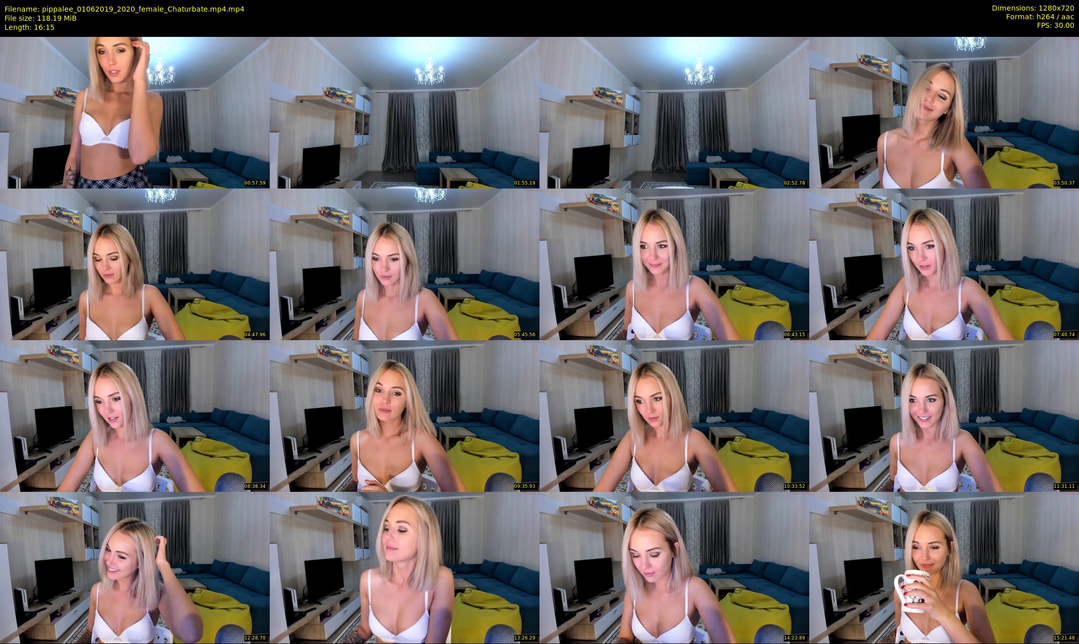 pippalee — 17 minute Chaturbate female cam show recording, 720p, Jun 1, 2019