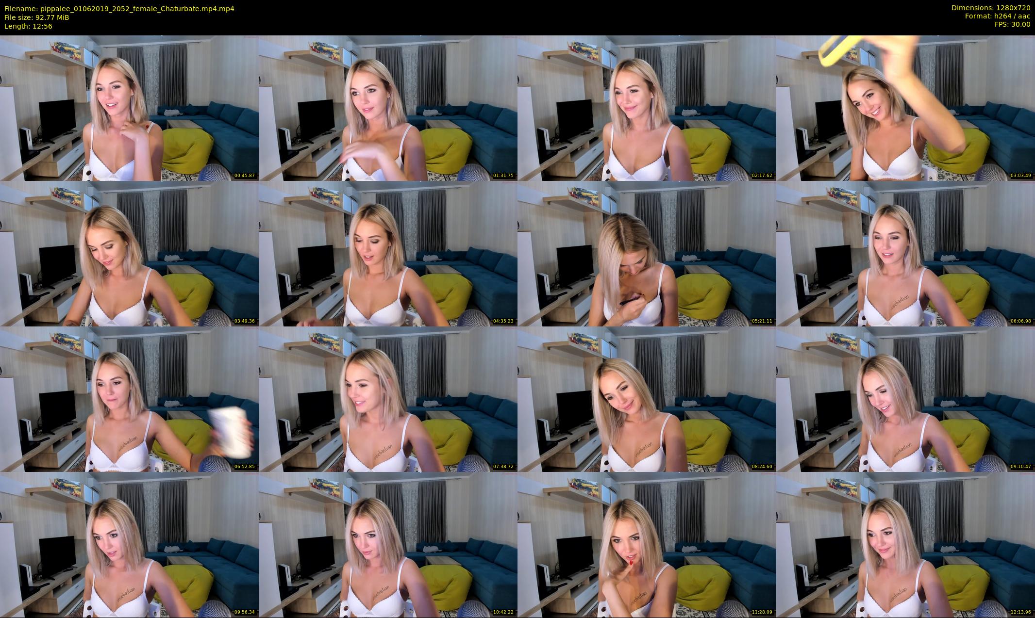 pippalee — 13 minute Chaturbate female cam show recording, 720p, Jun 1, 2019