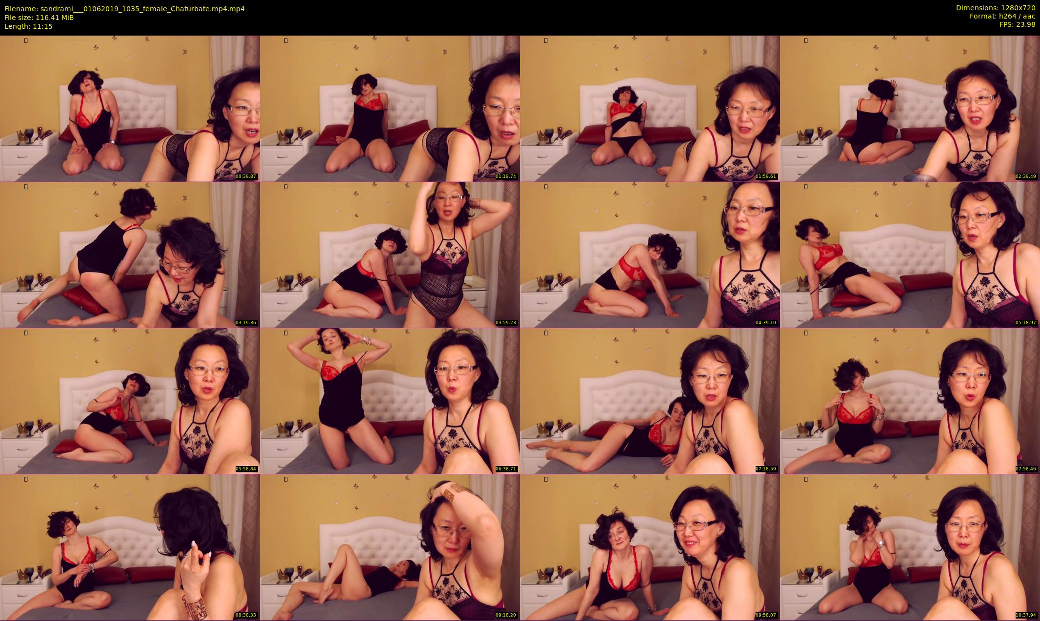 sandrami__ — 12 minute Chaturbate female cam show recording, 720p, Jun 1, 2019