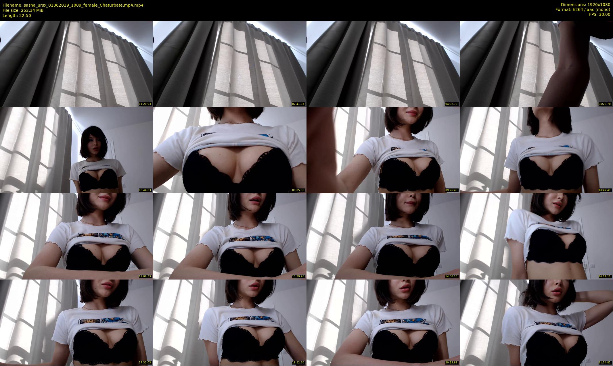 sasha_ursx — 23 minute Chaturbate female cam show recording, 1080p, Jun 1, 2019