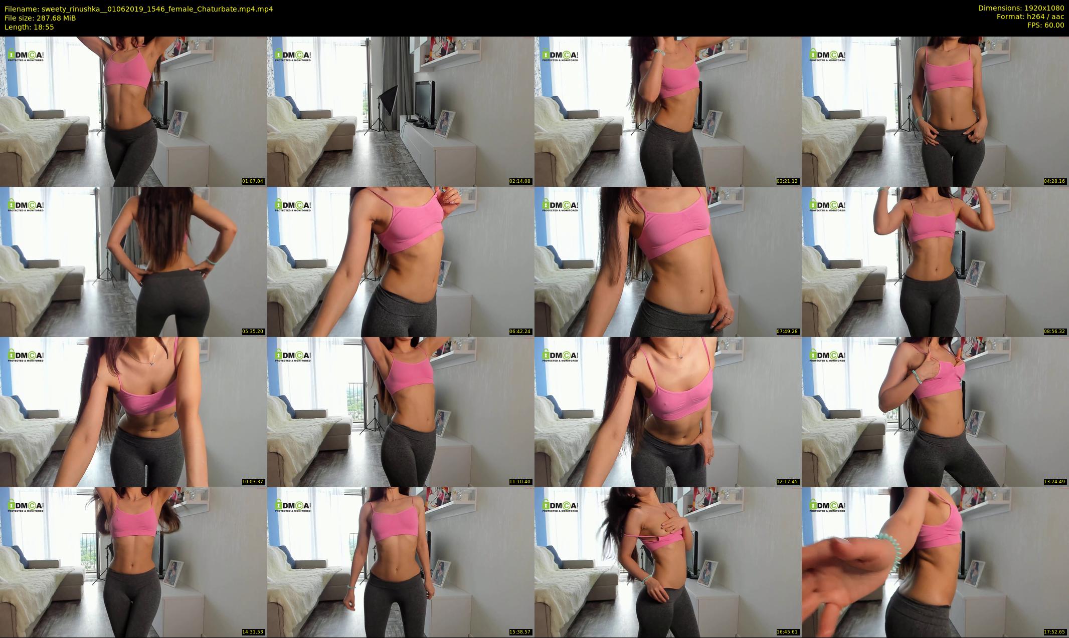 sweety_rinushka_ — 19 minute Chaturbate female cam show recording, 1080p, Jun 1, 2019