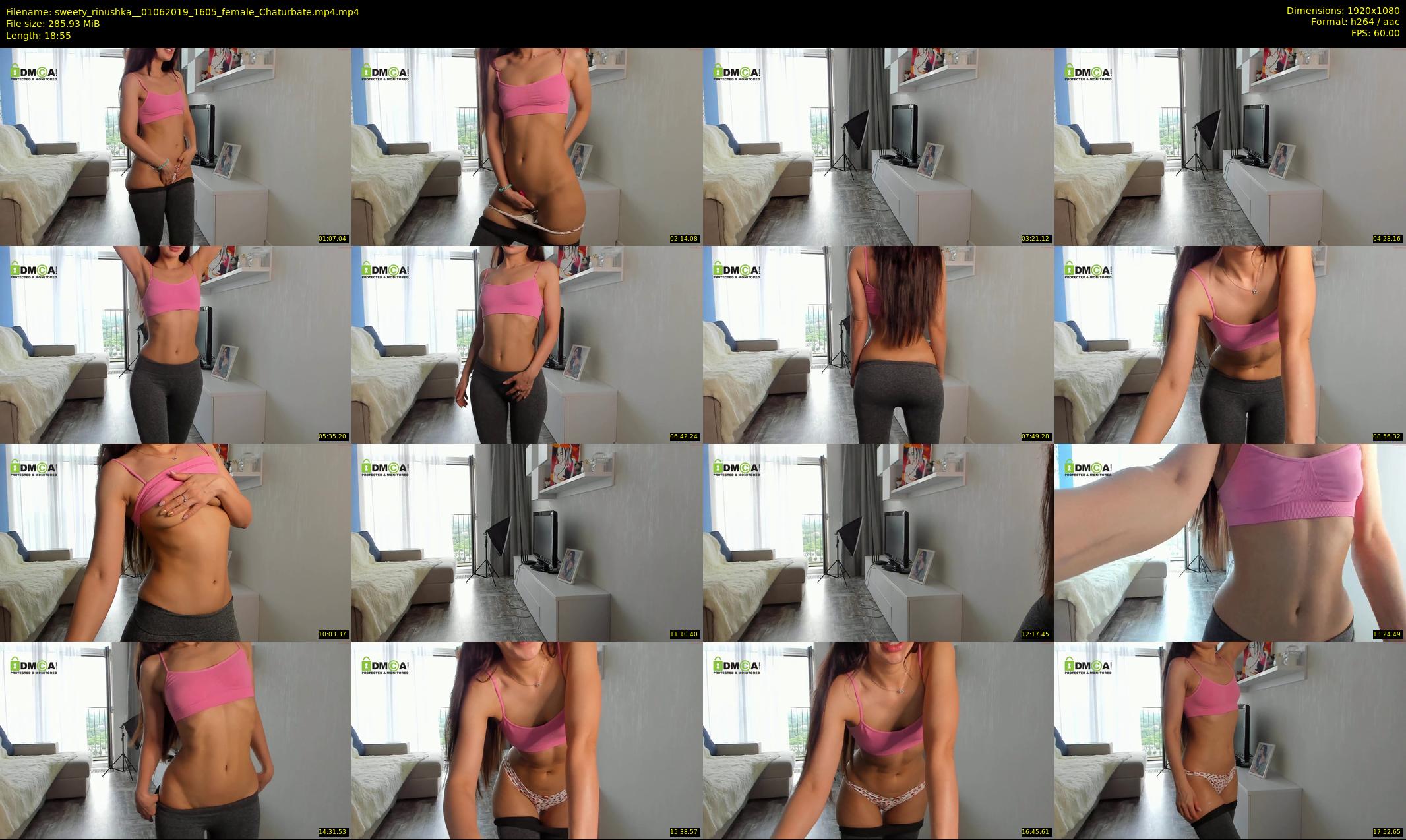 sweety_rinushka_ — 19 minute Chaturbate female cam show recording, 1080p, Jun 1, 2019