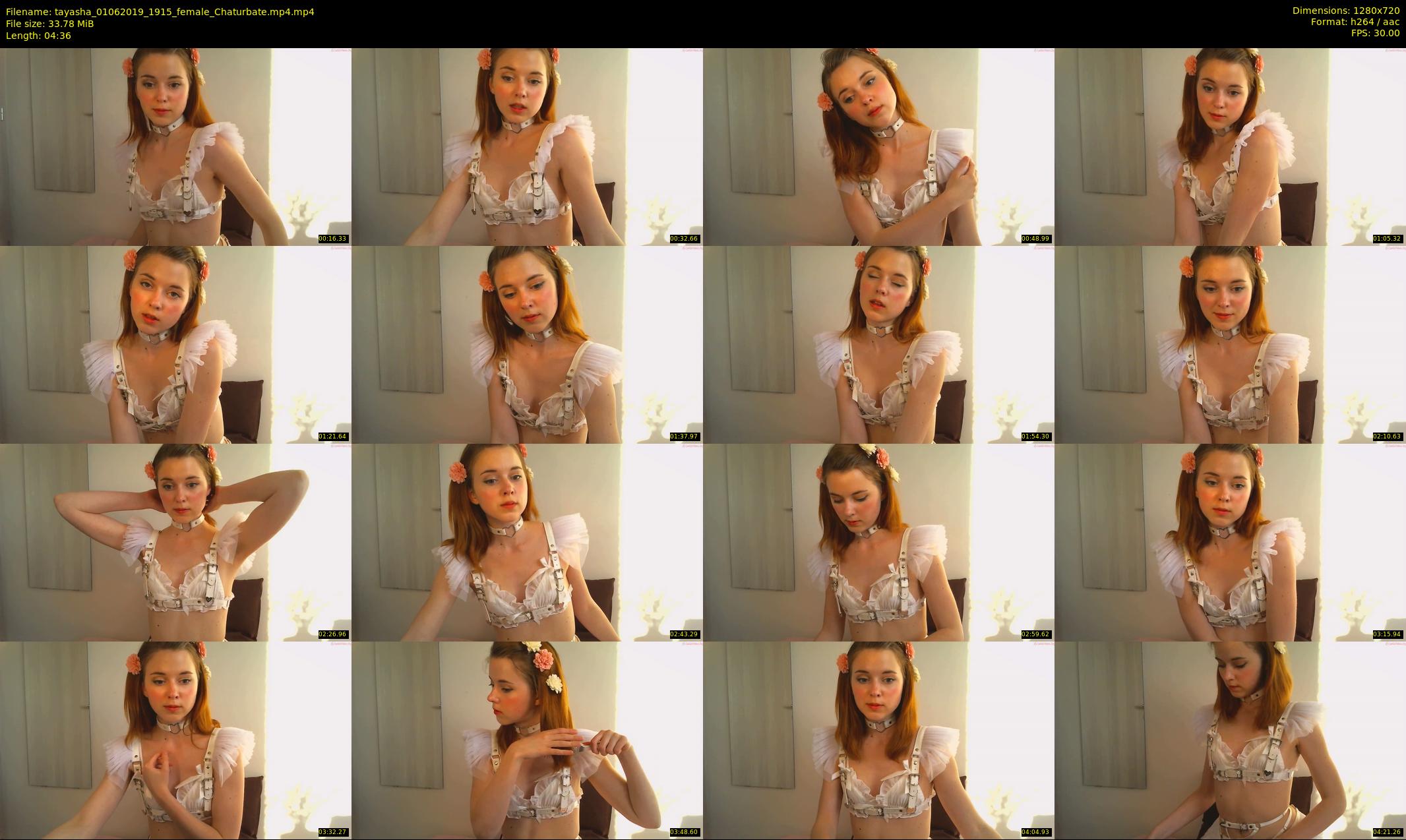 tayasha — 5 minute Chaturbate female cam show recording, 720p, Jun 1, 2019
