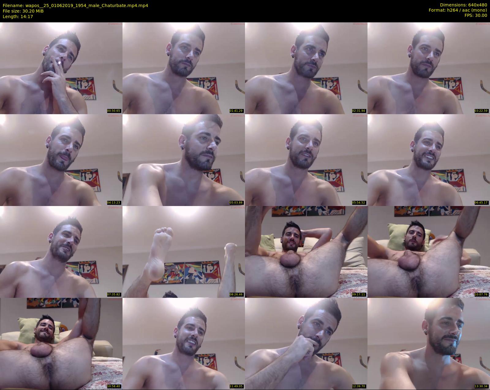 wapos__25 — 15 minute Chaturbate male cam show recording, 480p, Jun 1, 2019