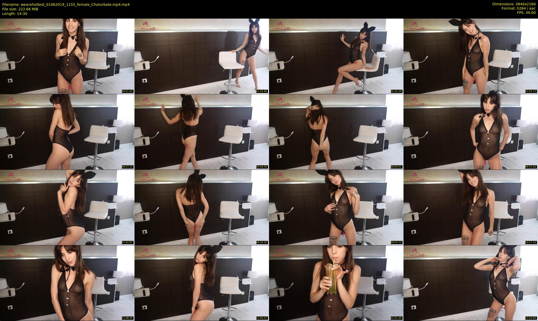 wearehottest — 15 minute Chaturbate couple cam show recording, 4K, Jun 1, 2019