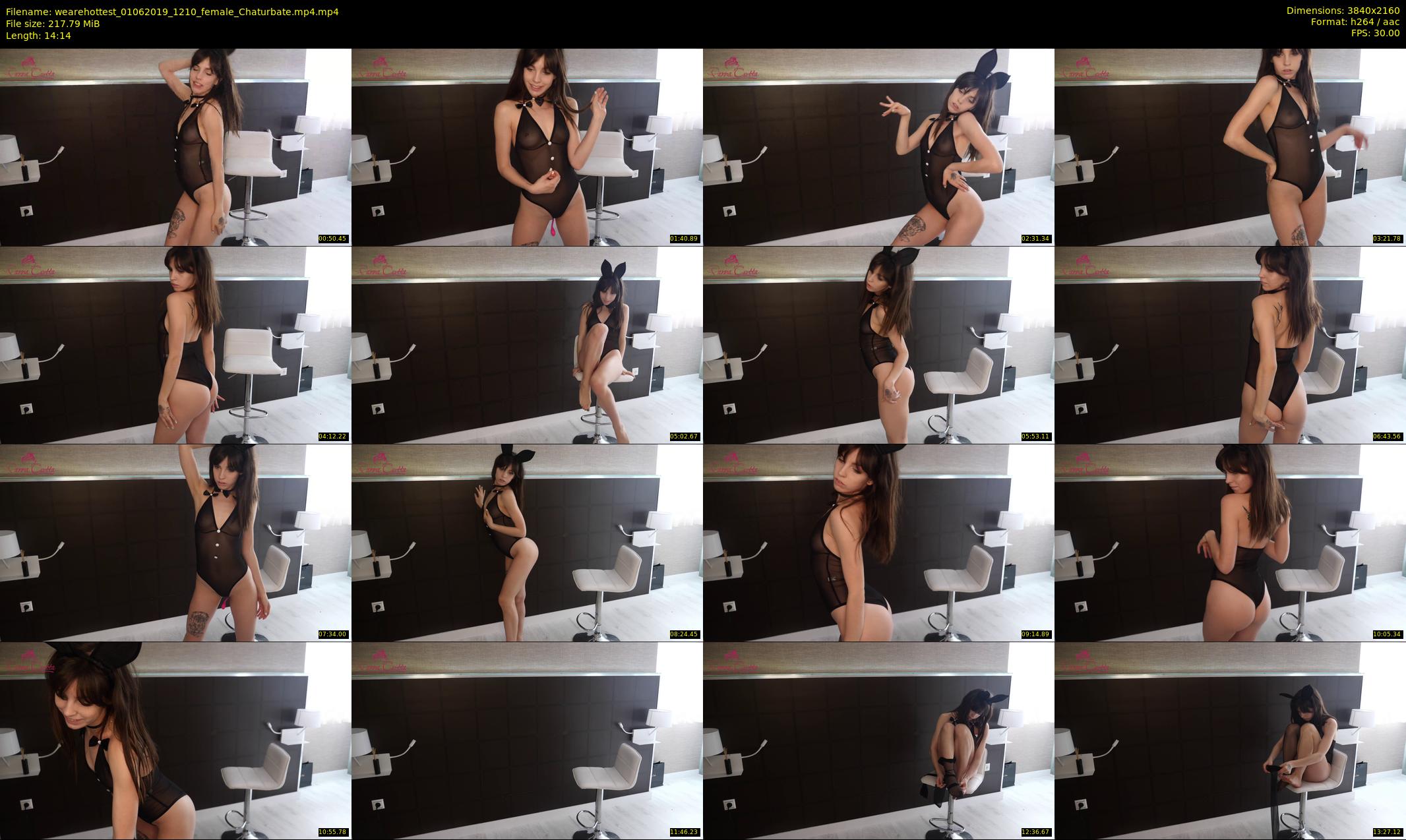 wearehottest — 15 minute Chaturbate couple cam show recording, 4K, Jun 1, 2019