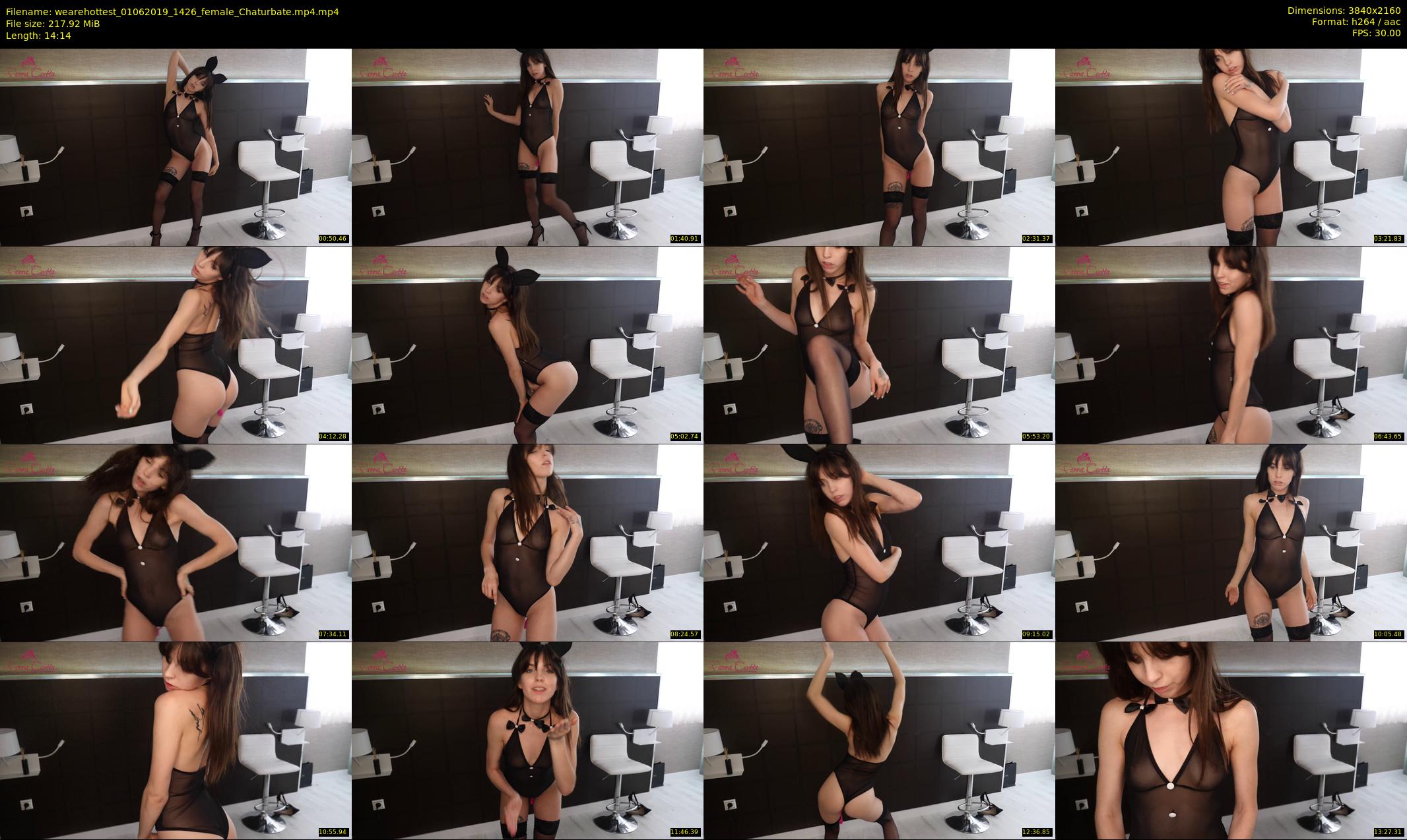 wearehottest — 15 minute Chaturbate couple cam show recording, 4K, Jun 1, 2019