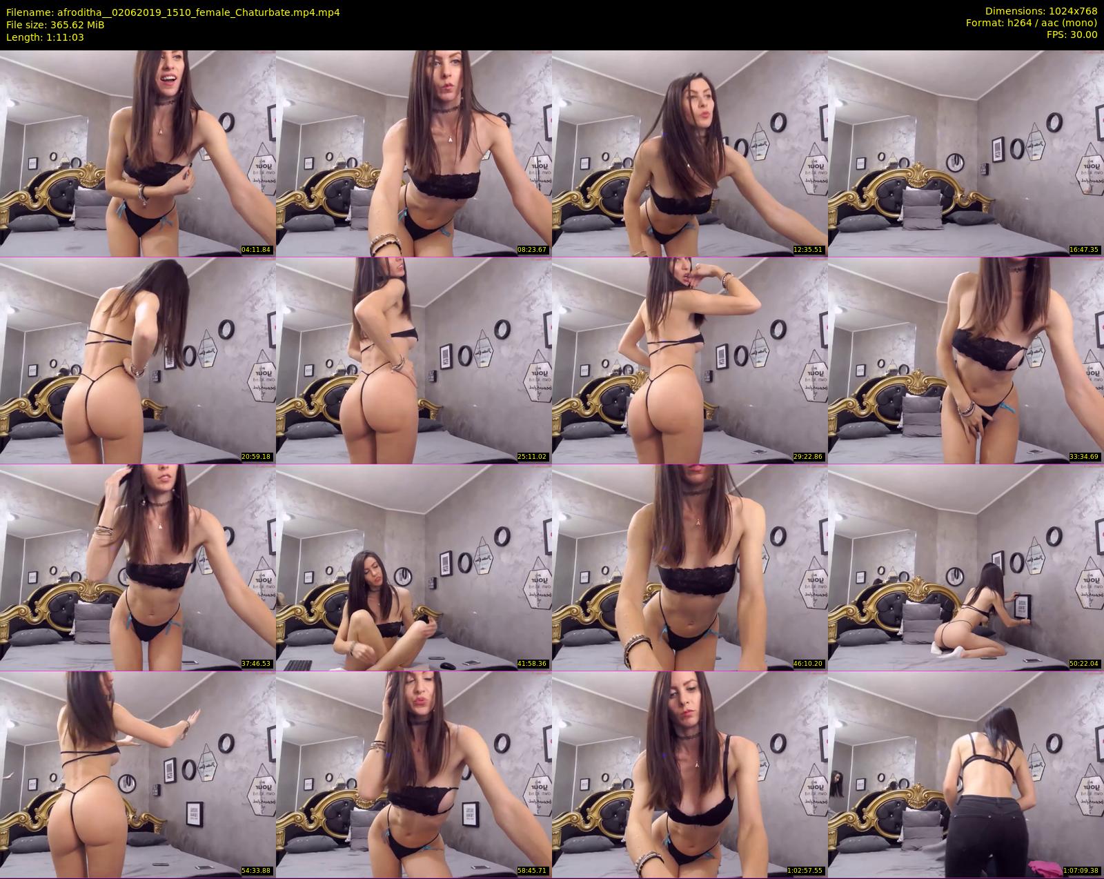 afroditha_ — 72 minute Chaturbate female cam show recording, 720p, Jun 2, 2019