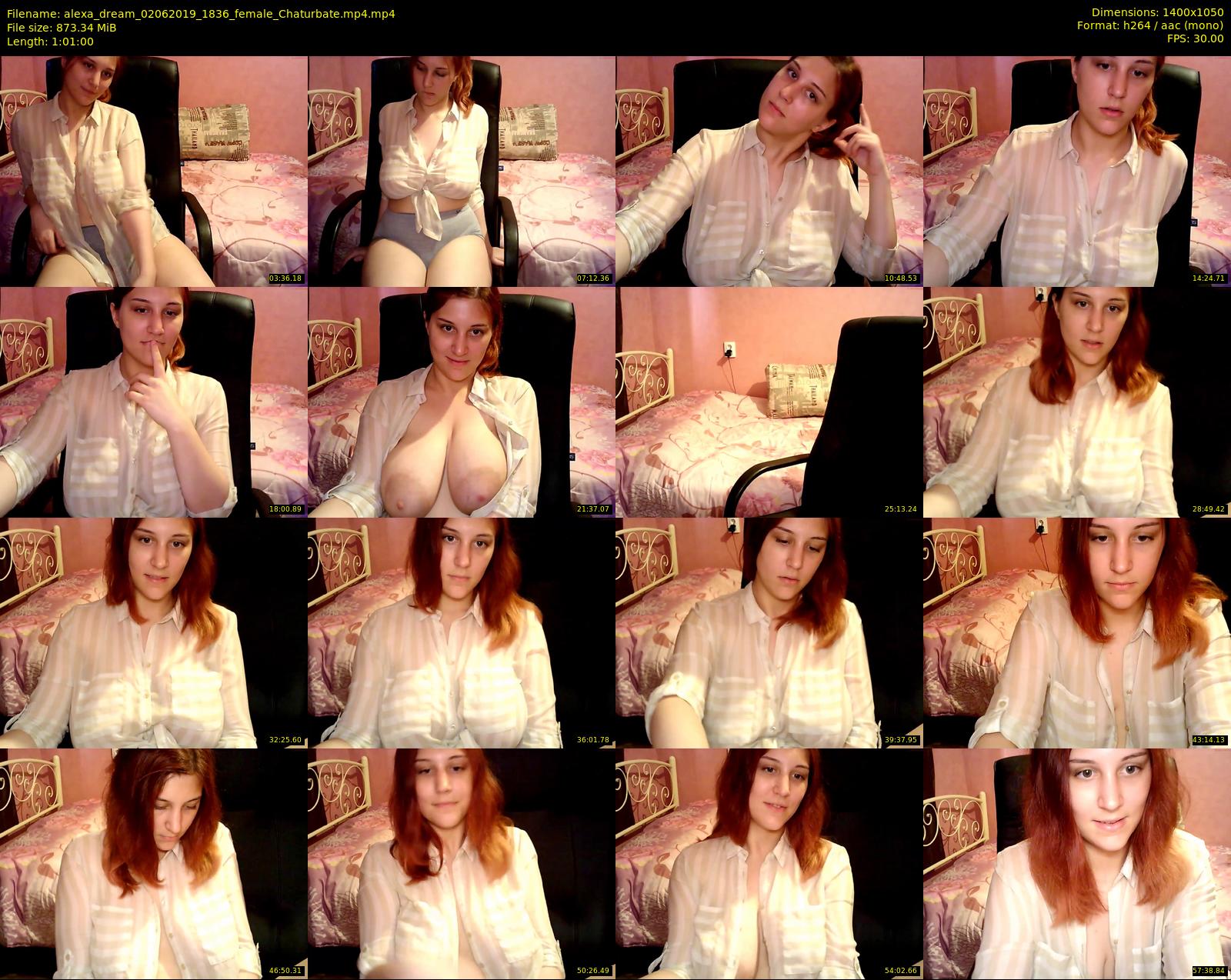 alexa_dream — 61 minute Chaturbate female cam show recording, 720p, Jun 2, 2019