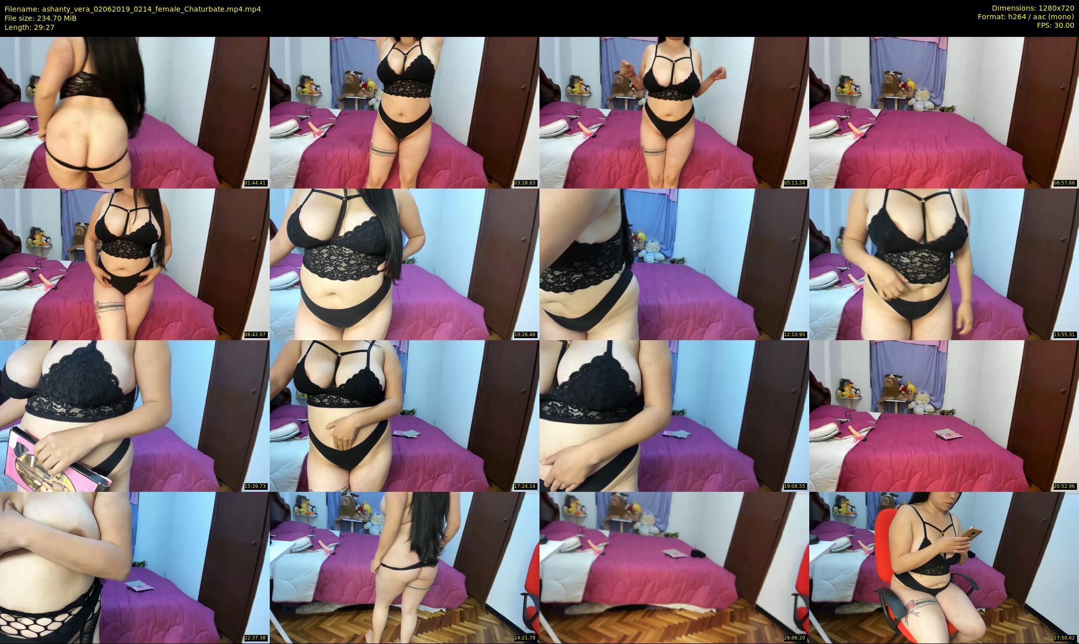 ashanty_vera — 30 minute Chaturbate couple cam show recording, 720p, Jun 2, 2019