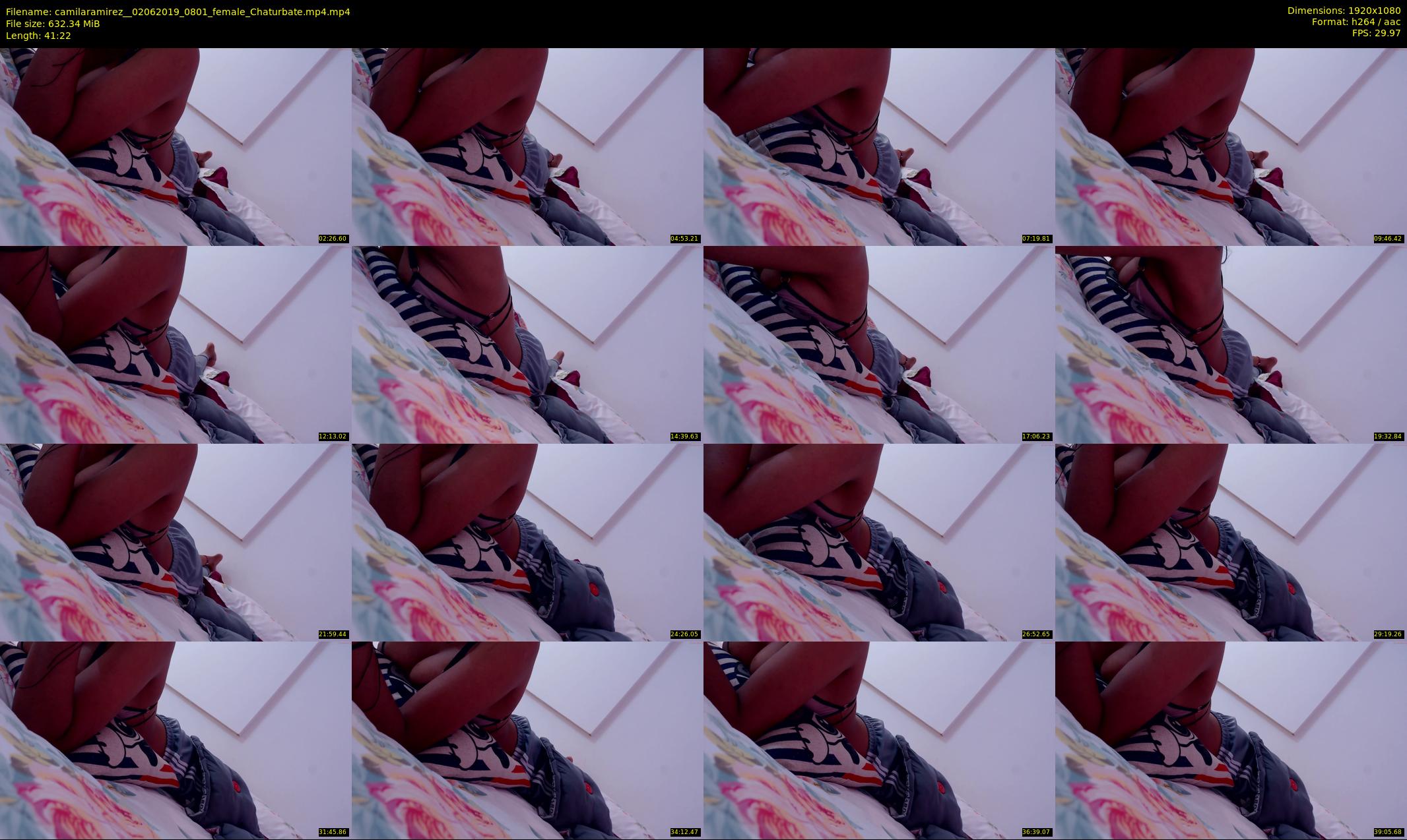 camilaramirez_ — 42 minute Chaturbate female cam show recording, 1080p, Jun 2, 2019