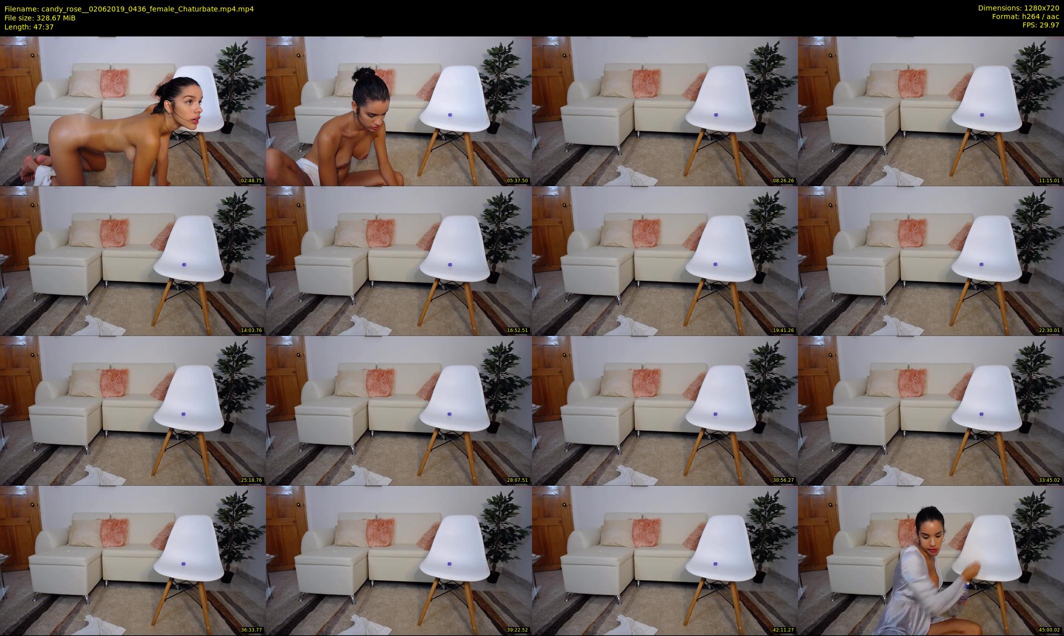 candy_rose_ — 48 minute Chaturbate female cam show recording, 720p, Jun 2, 2019