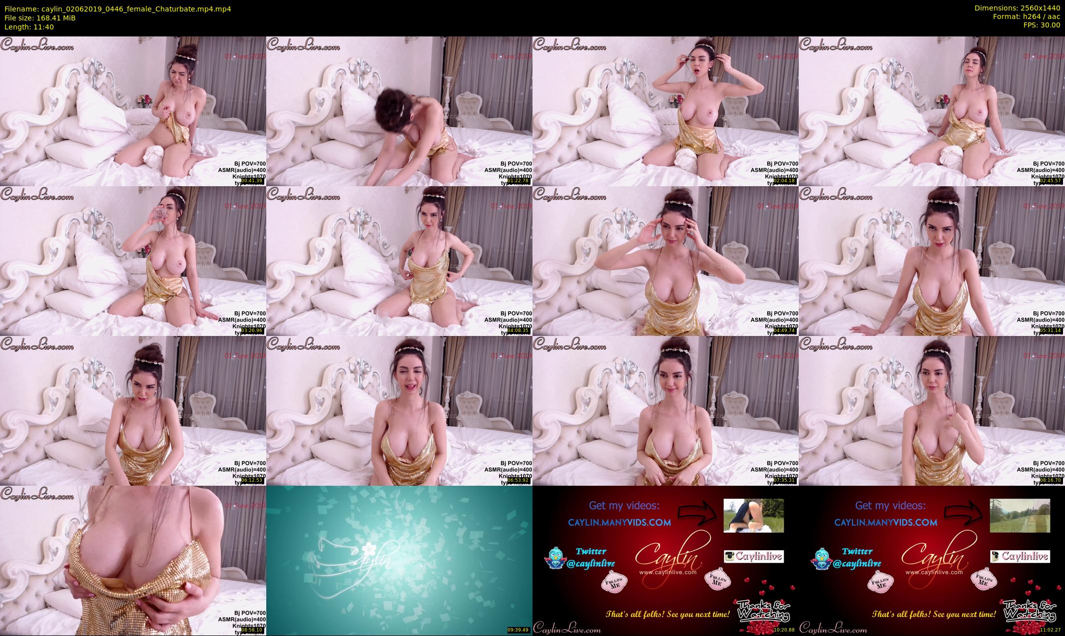 caylin — 12 minute Chaturbate female cam show recording, 1080p, Jun 2, 2019