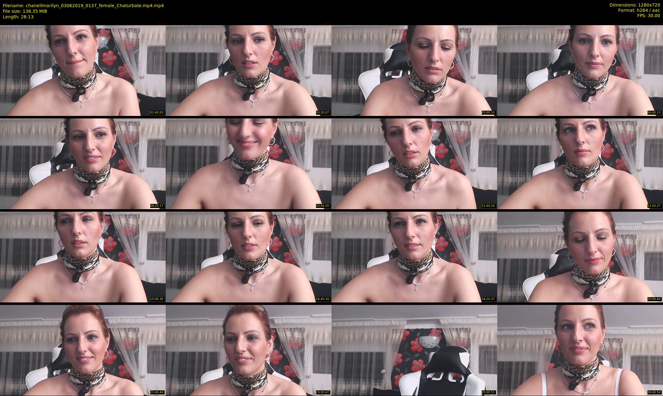 chanellmarilyn — 29 minute Chaturbate female cam show recording, 720p, Jun 3, 2019