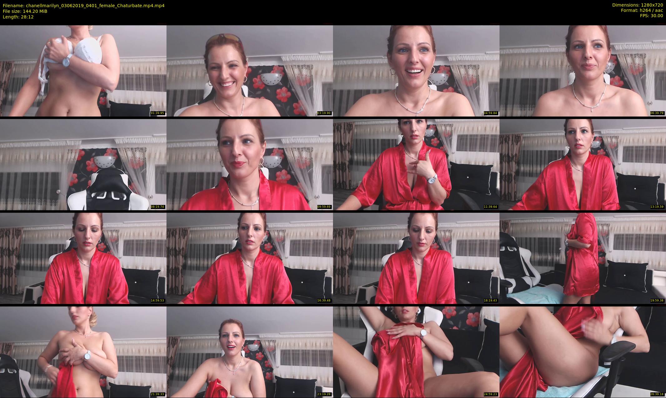 chanellmarilyn — 29 minute Chaturbate female cam show recording, 720p, Jun 3, 2019