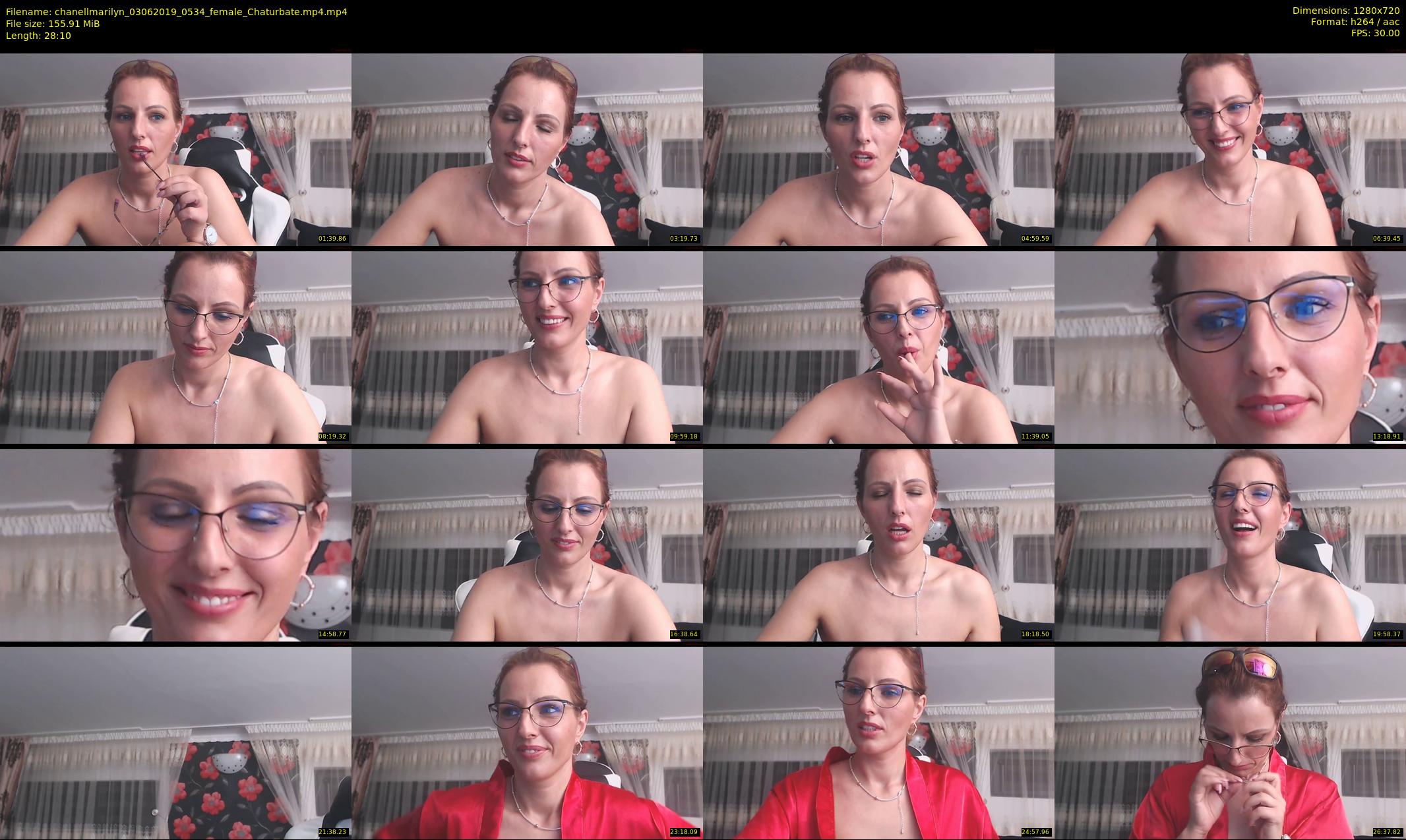 chanellmarilyn — 29 minute Chaturbate female cam show recording, 720p, Jun 3, 2019