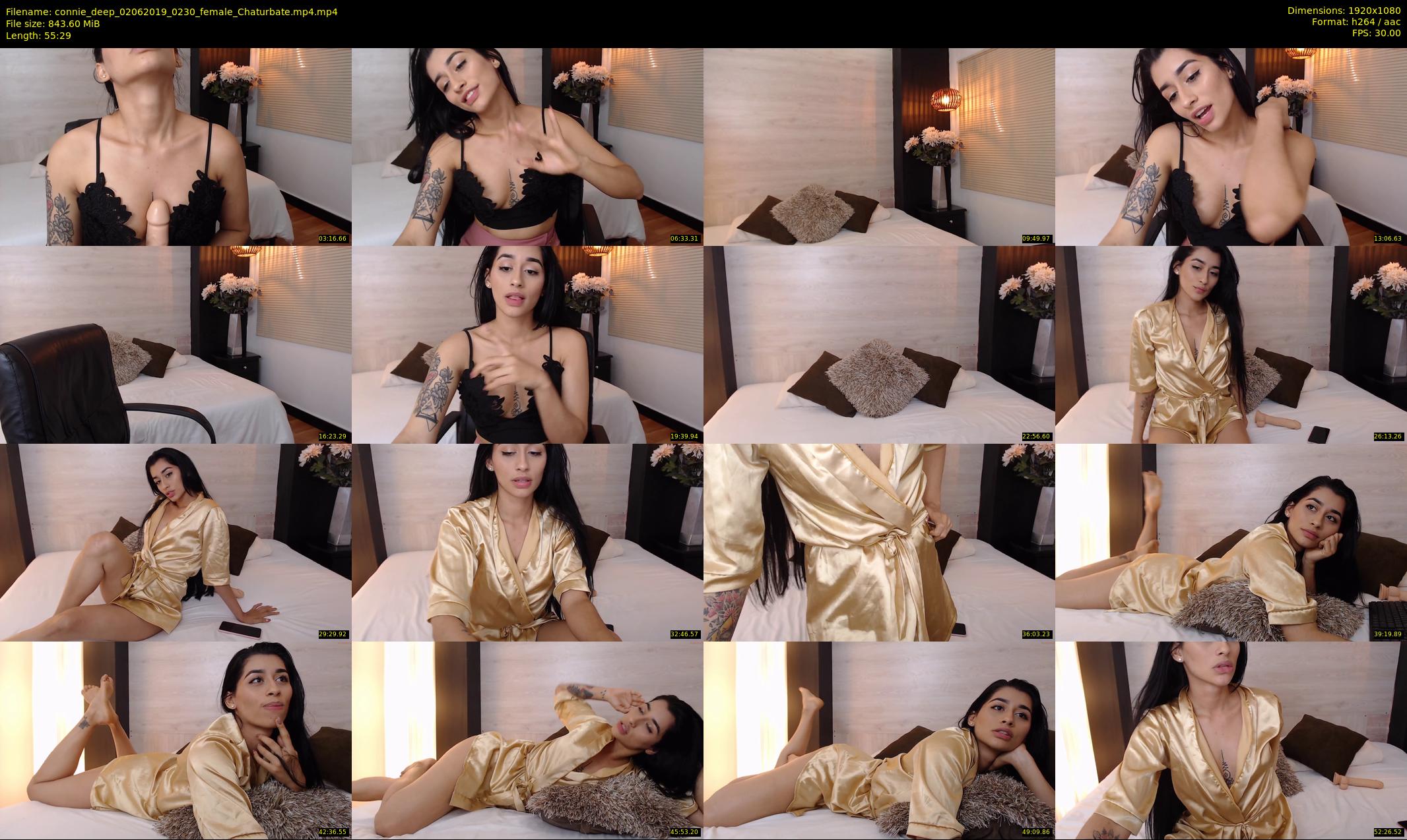 connie_deep — 56 minute Chaturbate female cam show recording, 1080p, Jun 2, 2019