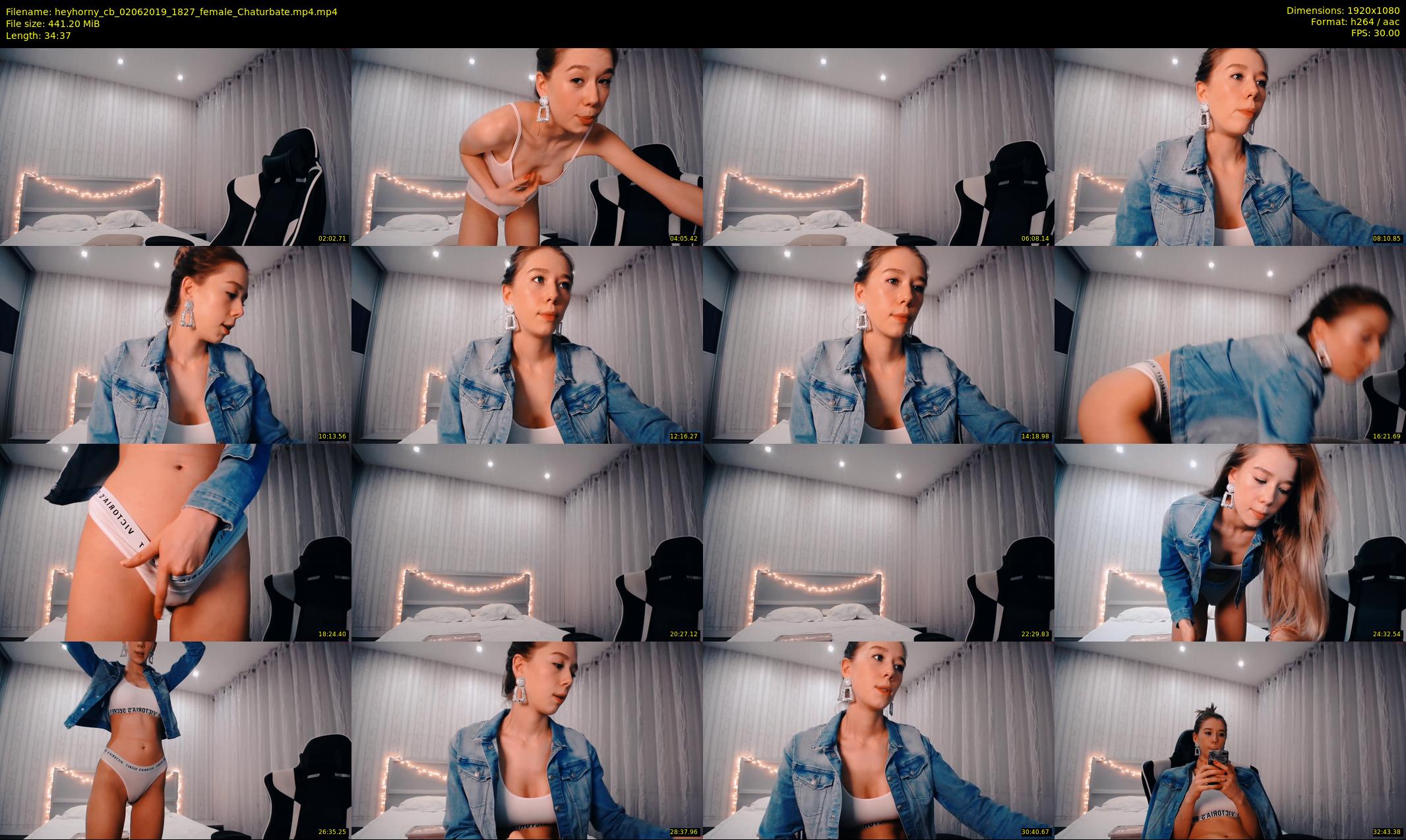 heyhorny_cb — 35 minute Chaturbate couple cam show recording, 1080p, Jun 2, 2019