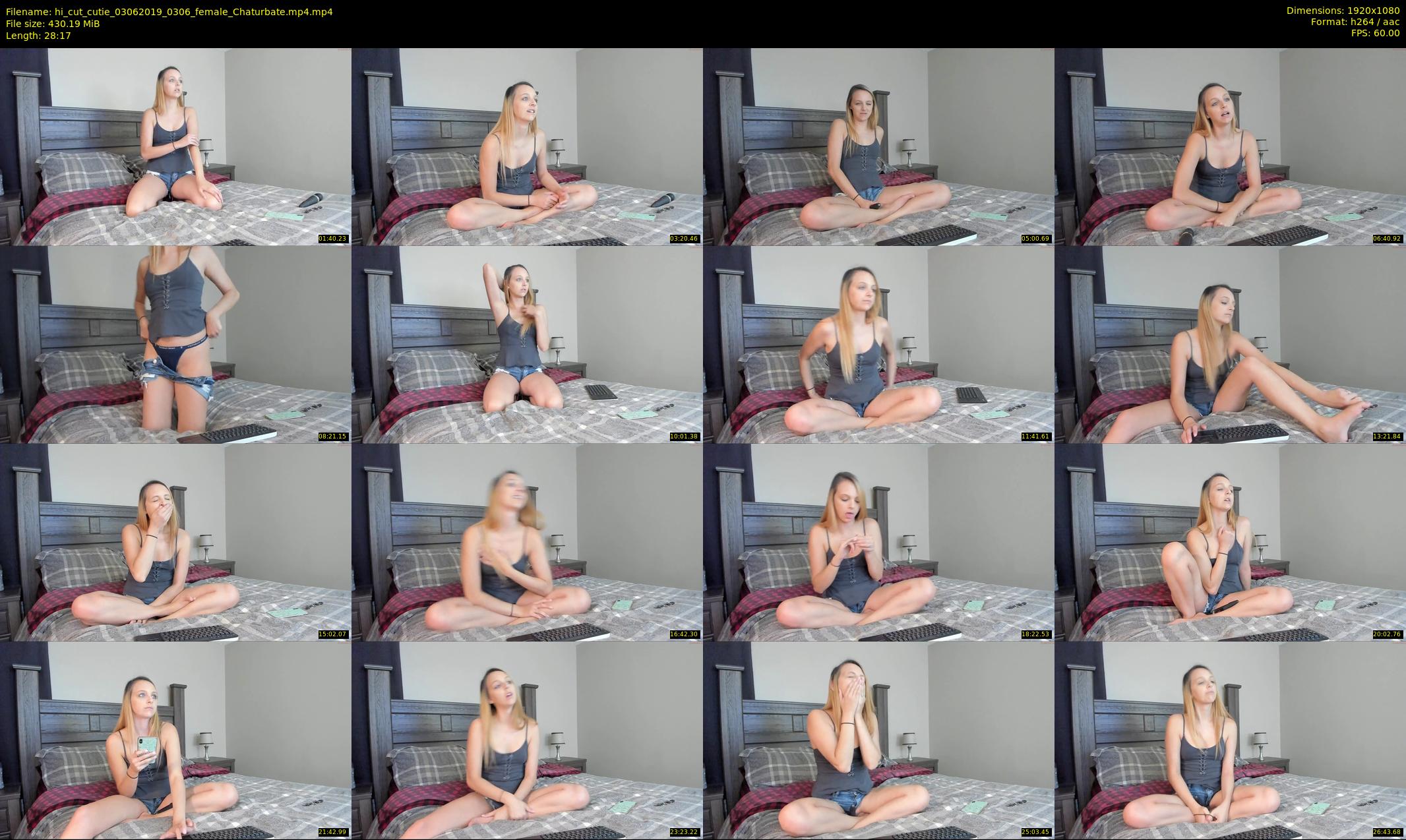 hi_cut_cutie — 29 minute Chaturbate female cam show recording, 1080p, Jun 3, 2019