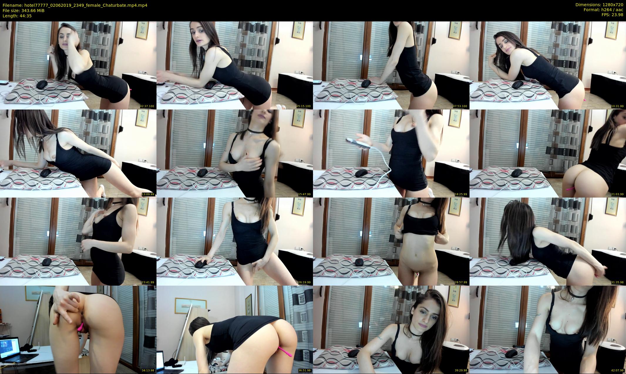 hotel77777 — 45 minute Chaturbate female cam show recording, 720p, Jun 2, 2019