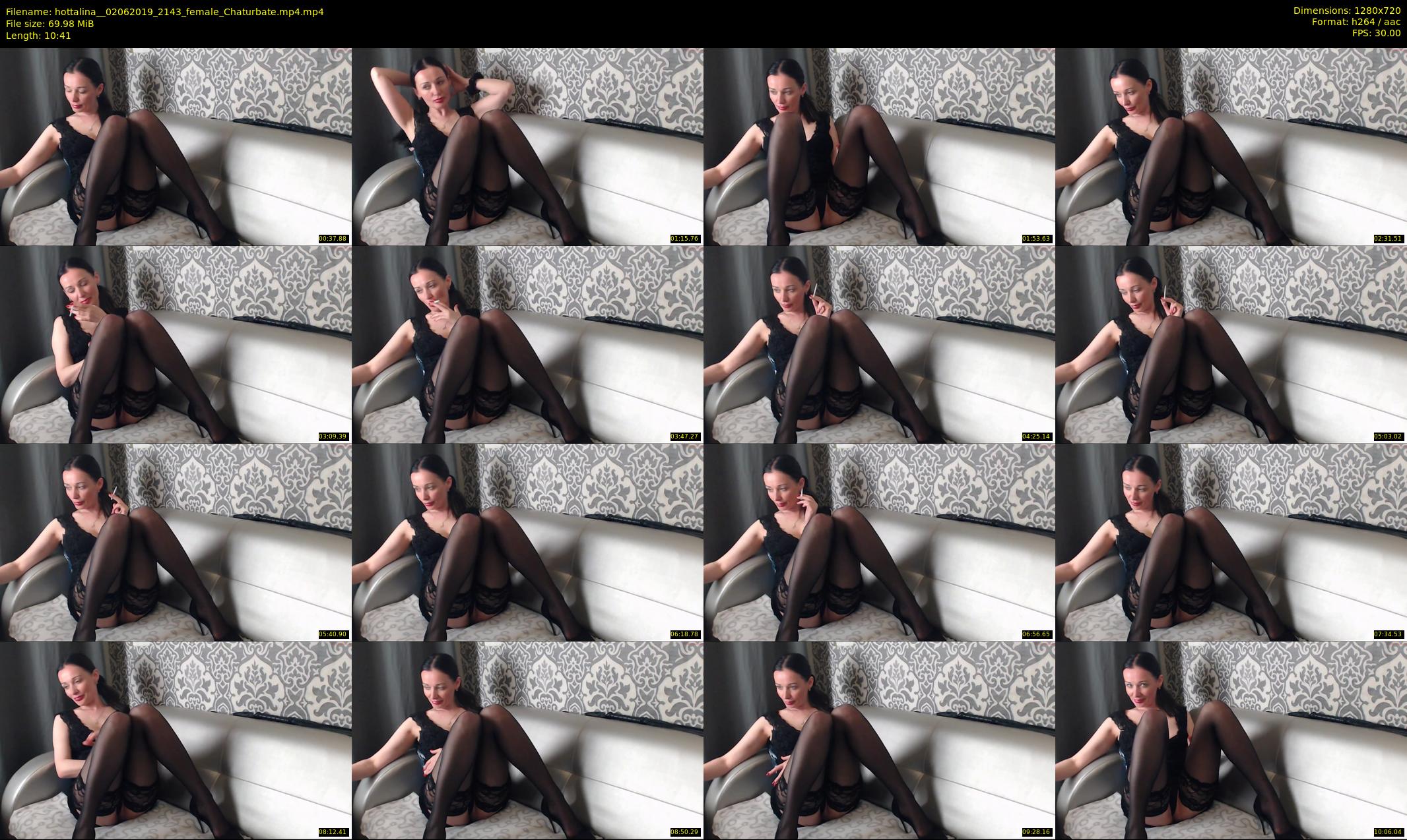 hottalina_ — 11 minute Chaturbate female cam show recording, 720p, Jun 2, 2019